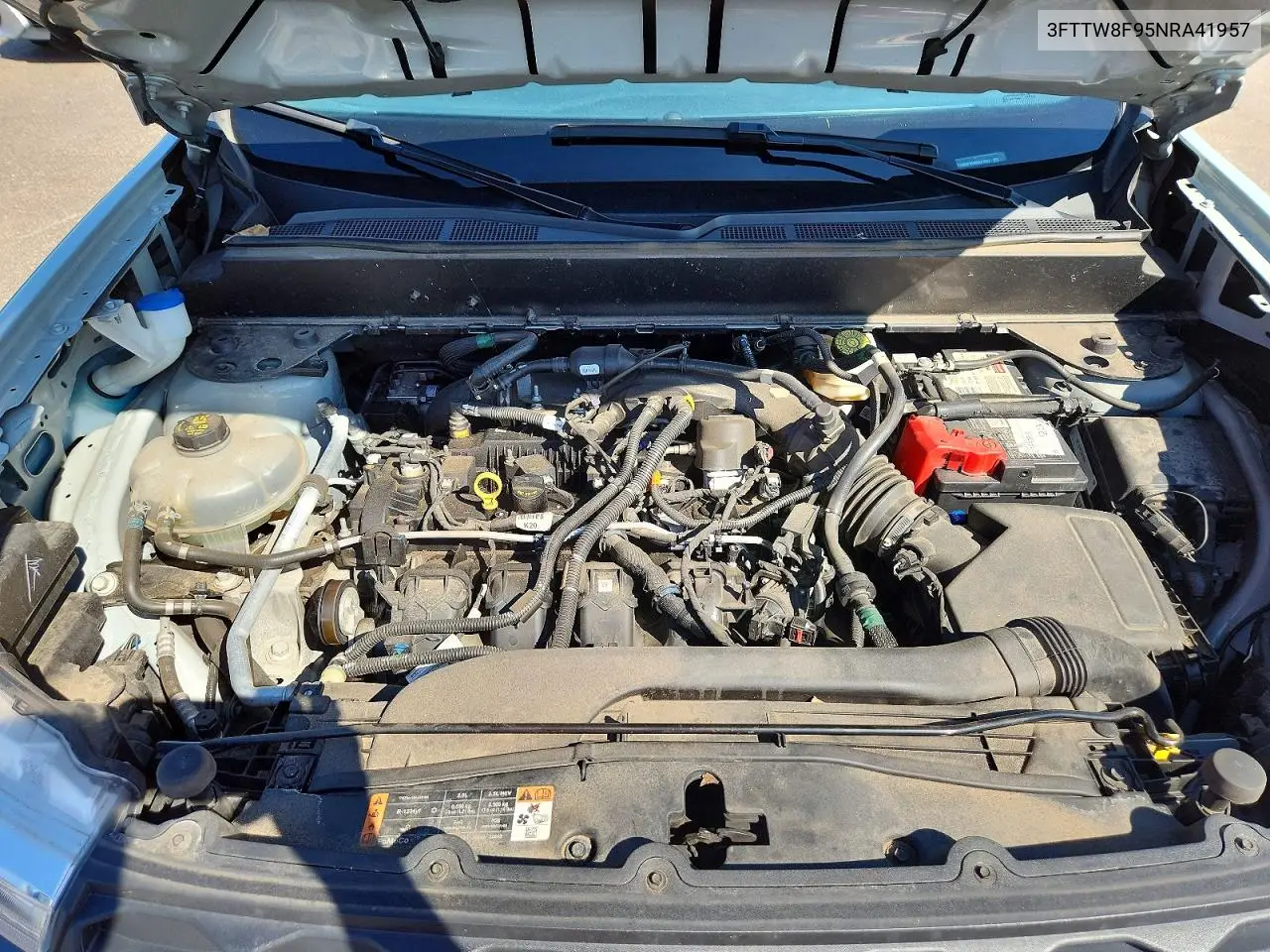 2022 Ford Maverick Xl VIN: 3FTTW8F95NRA41957 Lot: 60640336
