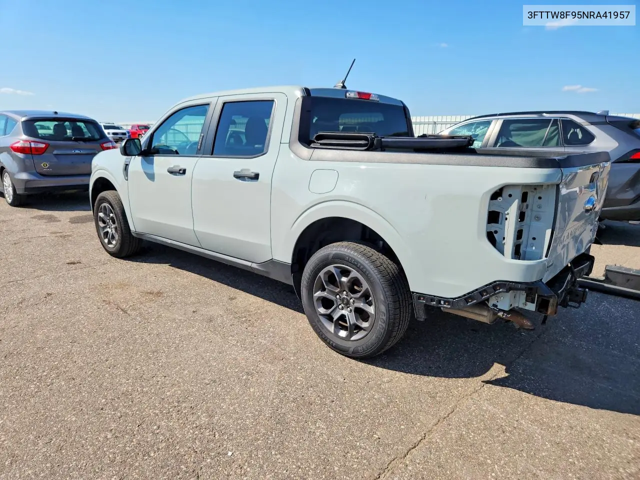 2022 Ford Maverick Xl VIN: 3FTTW8F95NRA41957 Lot: 60640336