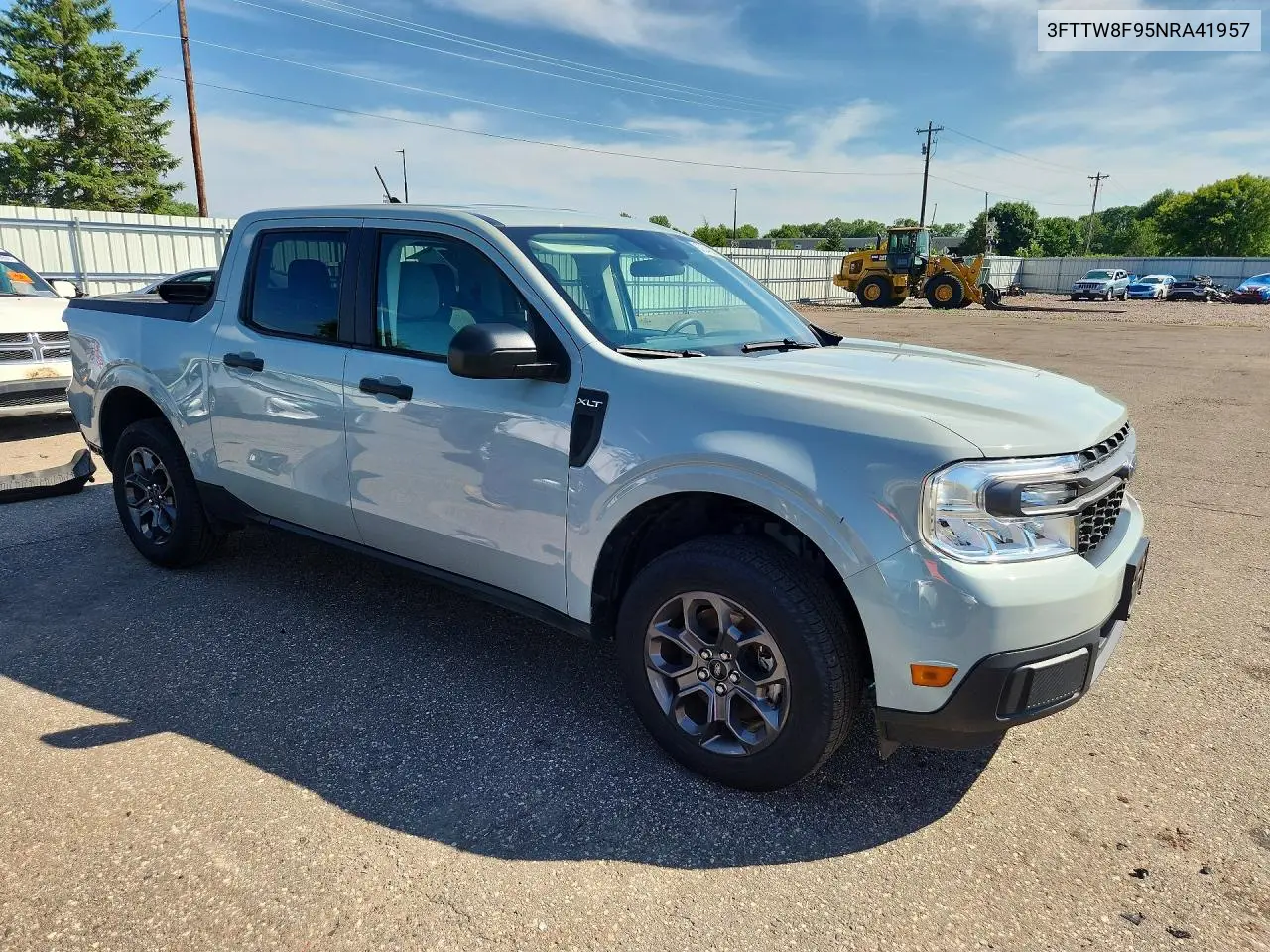 2022 Ford Maverick Xl VIN: 3FTTW8F95NRA41957 Lot: 60640336