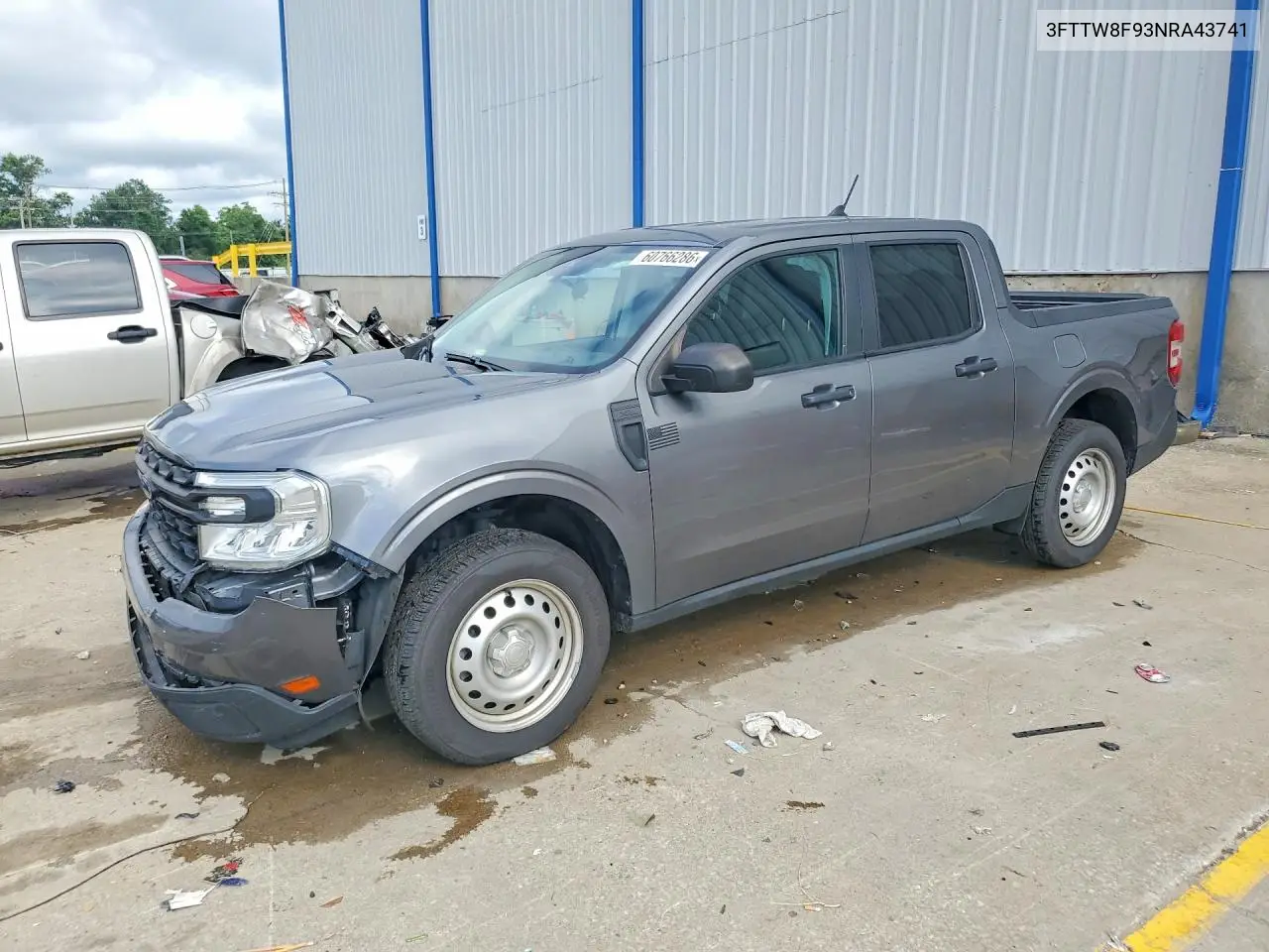 2022 Ford Maverick Xl VIN: 3FTTW8F93NRA43741 Lot: 60766286