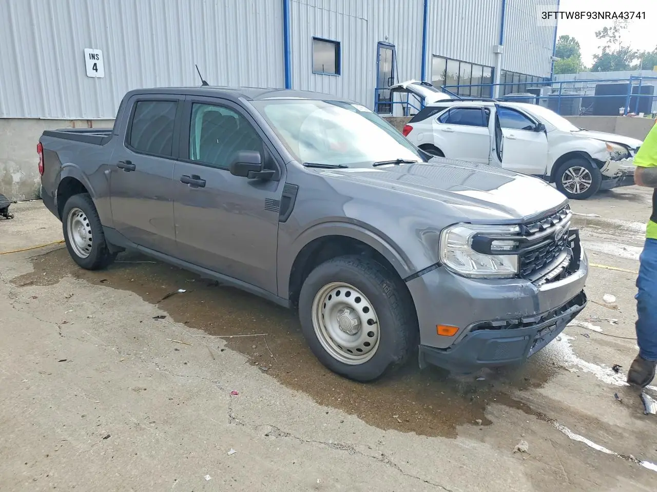 2022 Ford Maverick Xl VIN: 3FTTW8F93NRA43741 Lot: 60766286