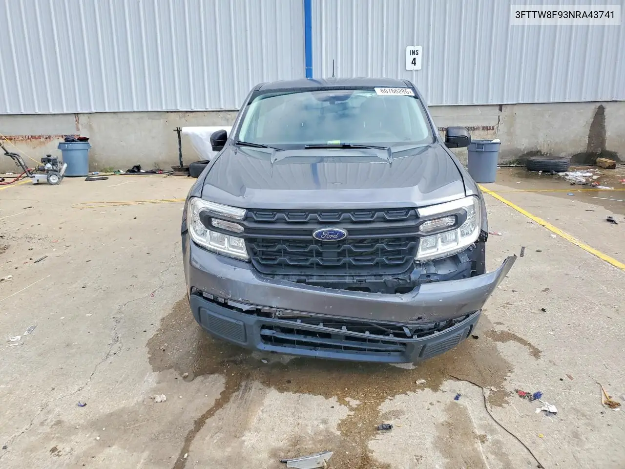 2022 Ford Maverick Xl VIN: 3FTTW8F93NRA43741 Lot: 60766286