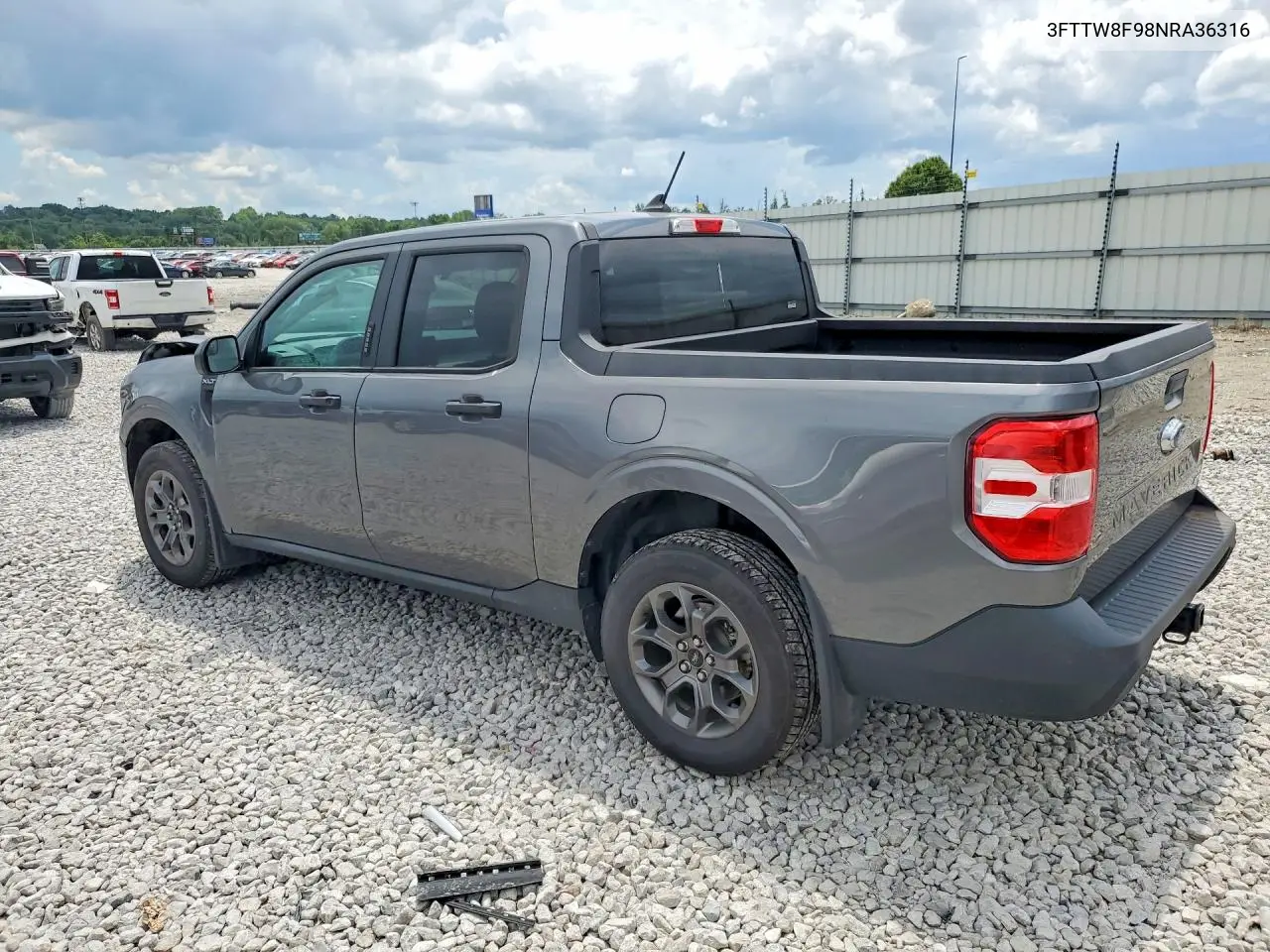 2022 Ford Maverick Xl VIN: 3FTTW8F98NRA36316 Lot: 60888146