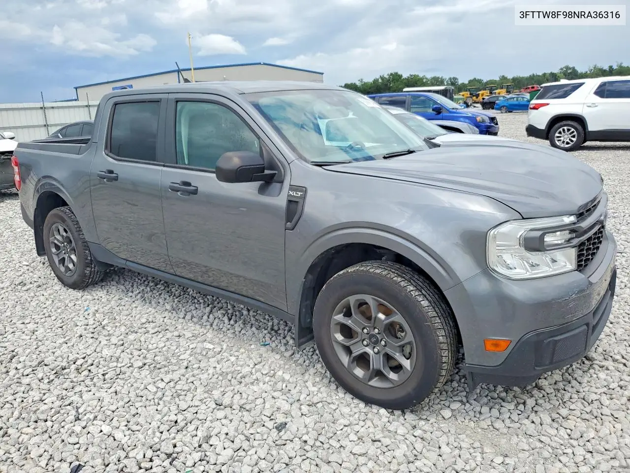 2022 Ford Maverick Xl VIN: 3FTTW8F98NRA36316 Lot: 60888146