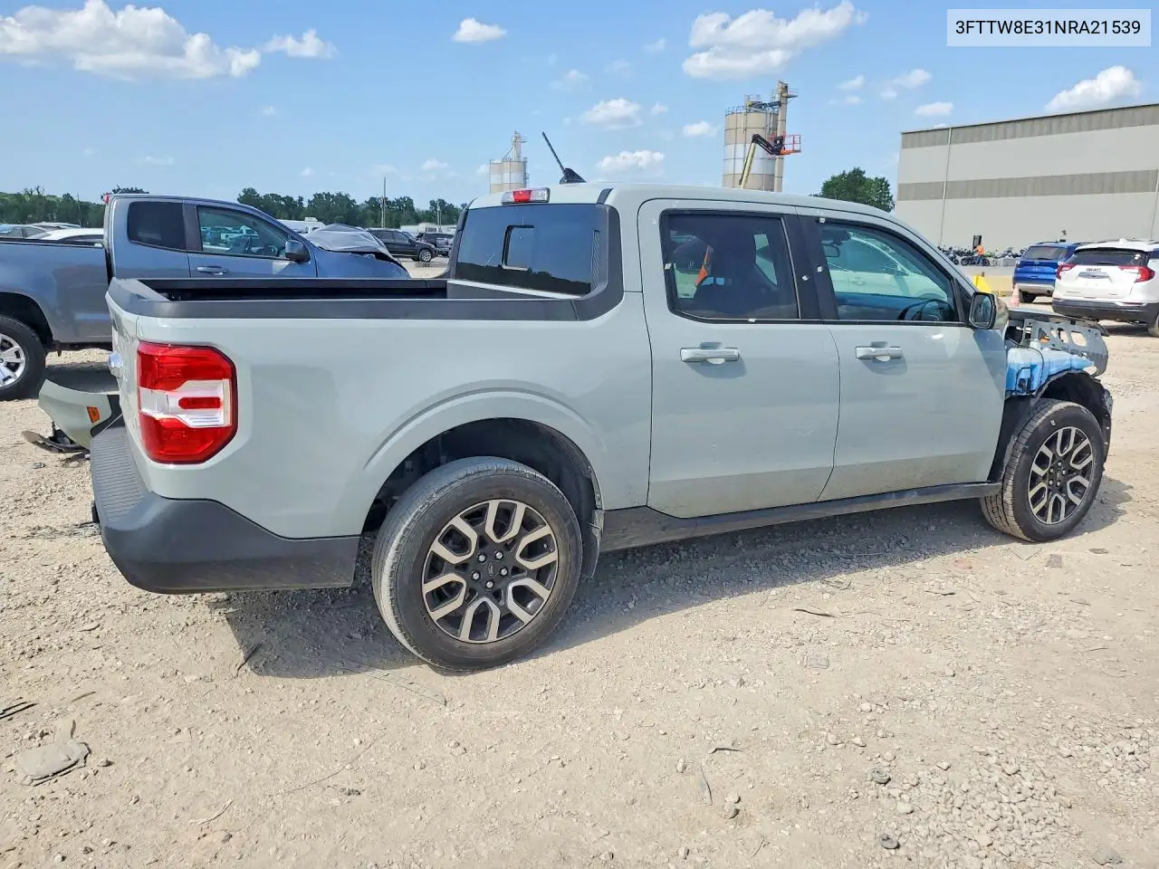2022 Ford Maverick Xl VIN: 3FTTW8E31NRA21539 Lot: 61771016