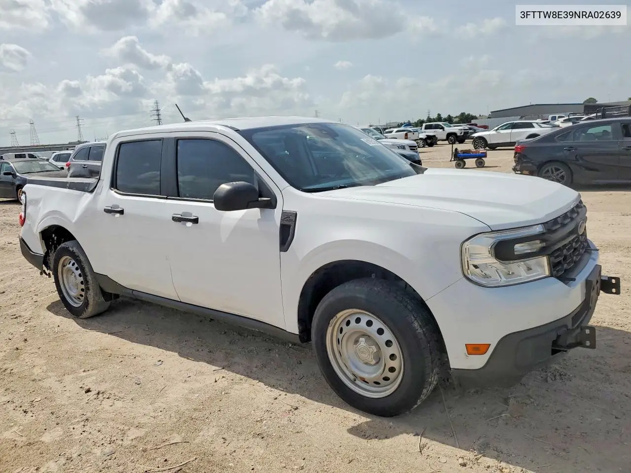 2022 Ford Maverick Xl/Xlt/Lariat VIN: 3FTTW8E39NRA02639 Lot: 61925156