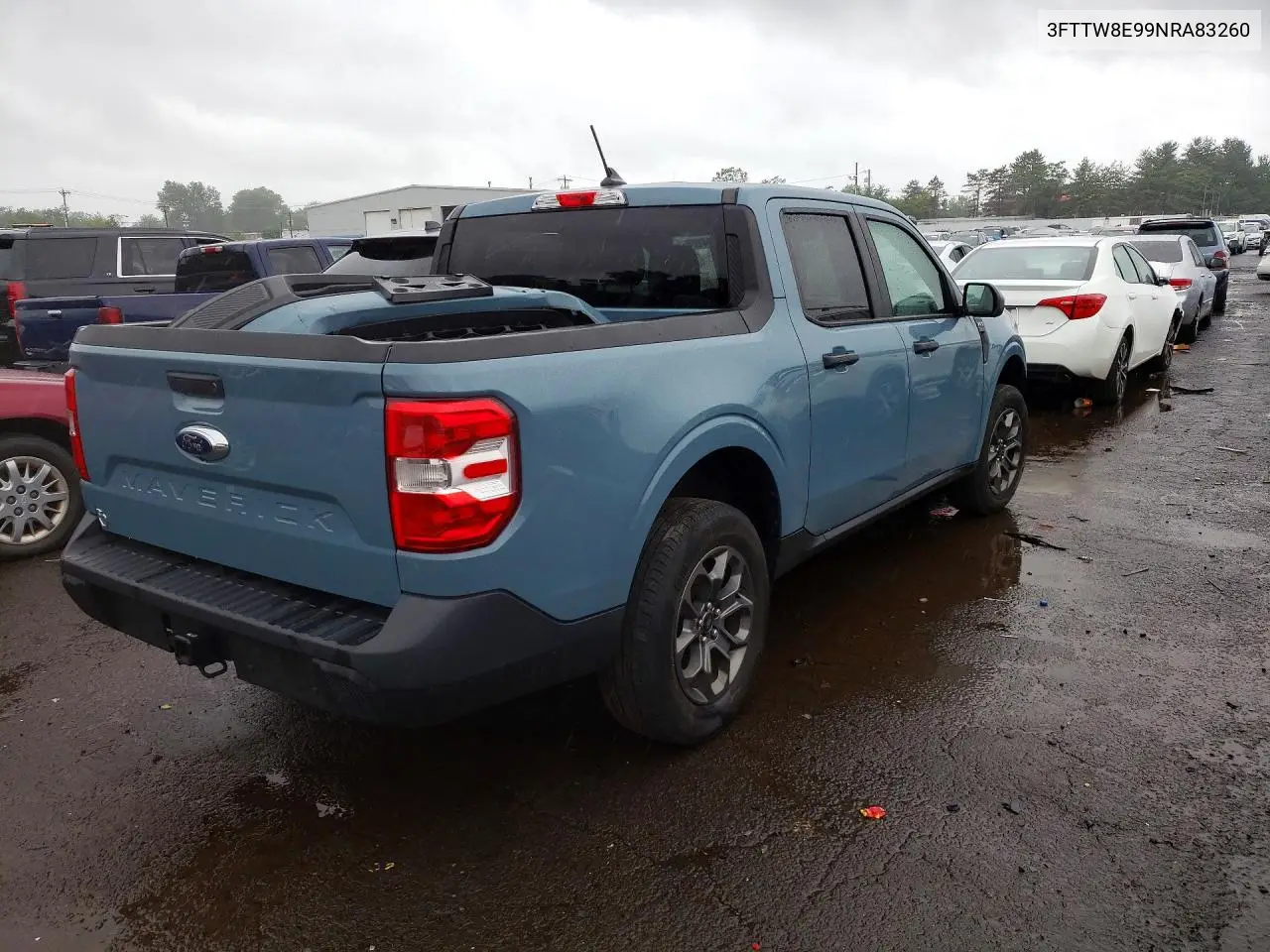 2022 Ford Maverick Xl VIN: 3FTTW8E99NRA83260 Lot: 79134265