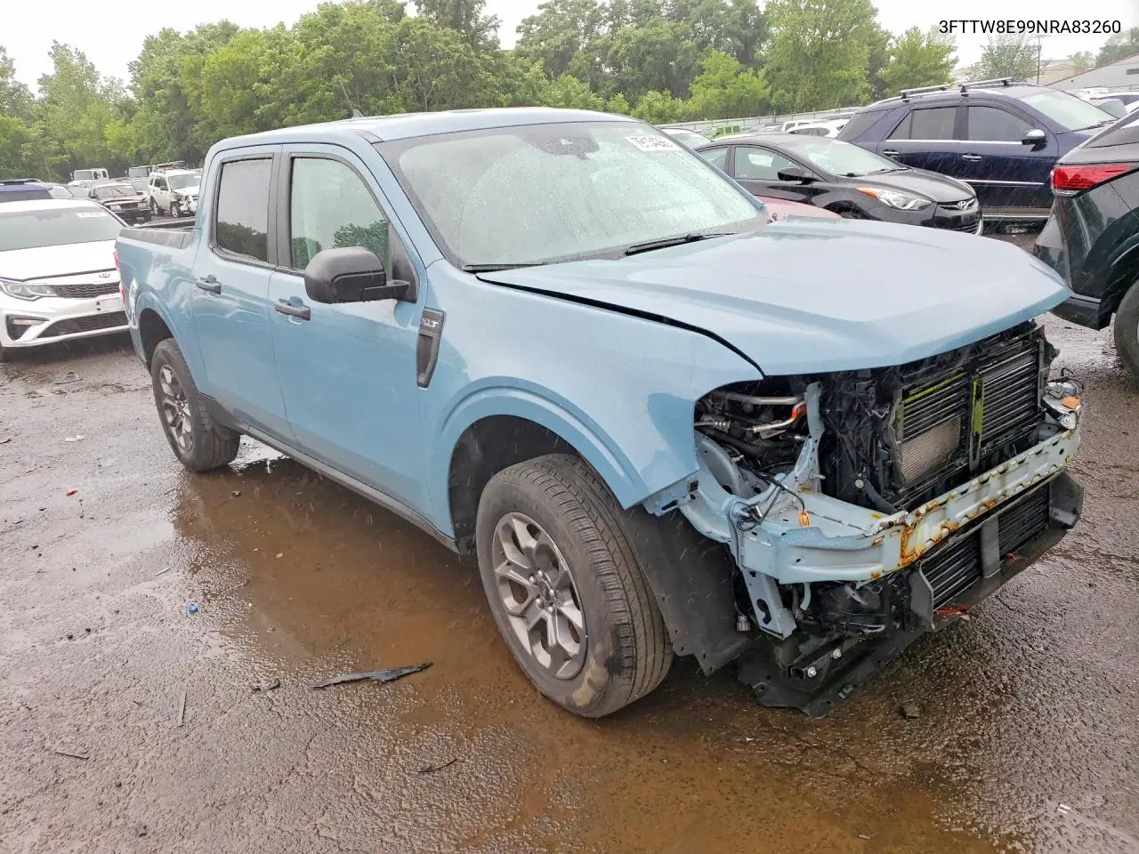 2022 Ford Maverick Xl VIN: 3FTTW8E99NRA83260 Lot: 79134265