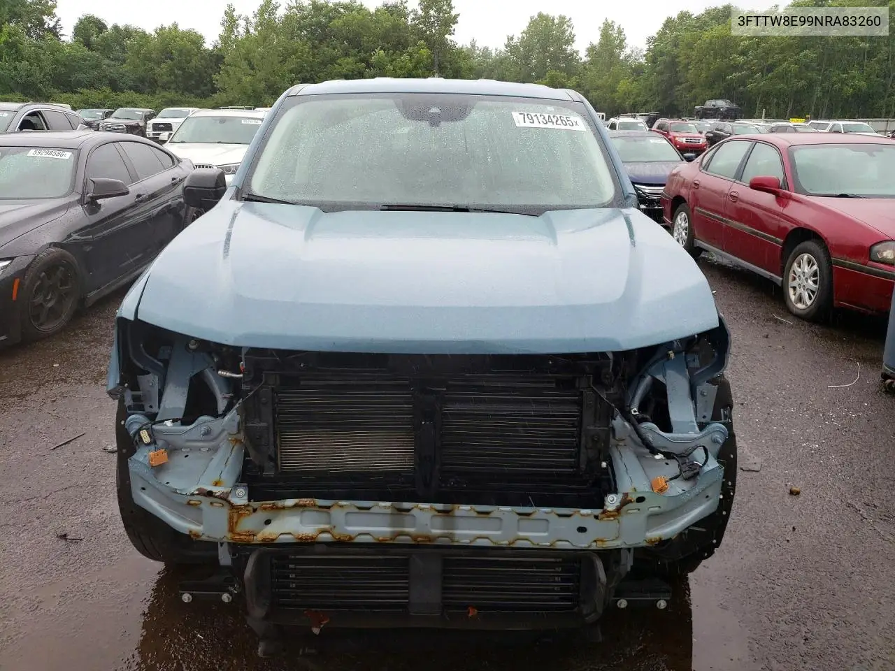 2022 Ford Maverick Xl VIN: 3FTTW8E99NRA83260 Lot: 79134265