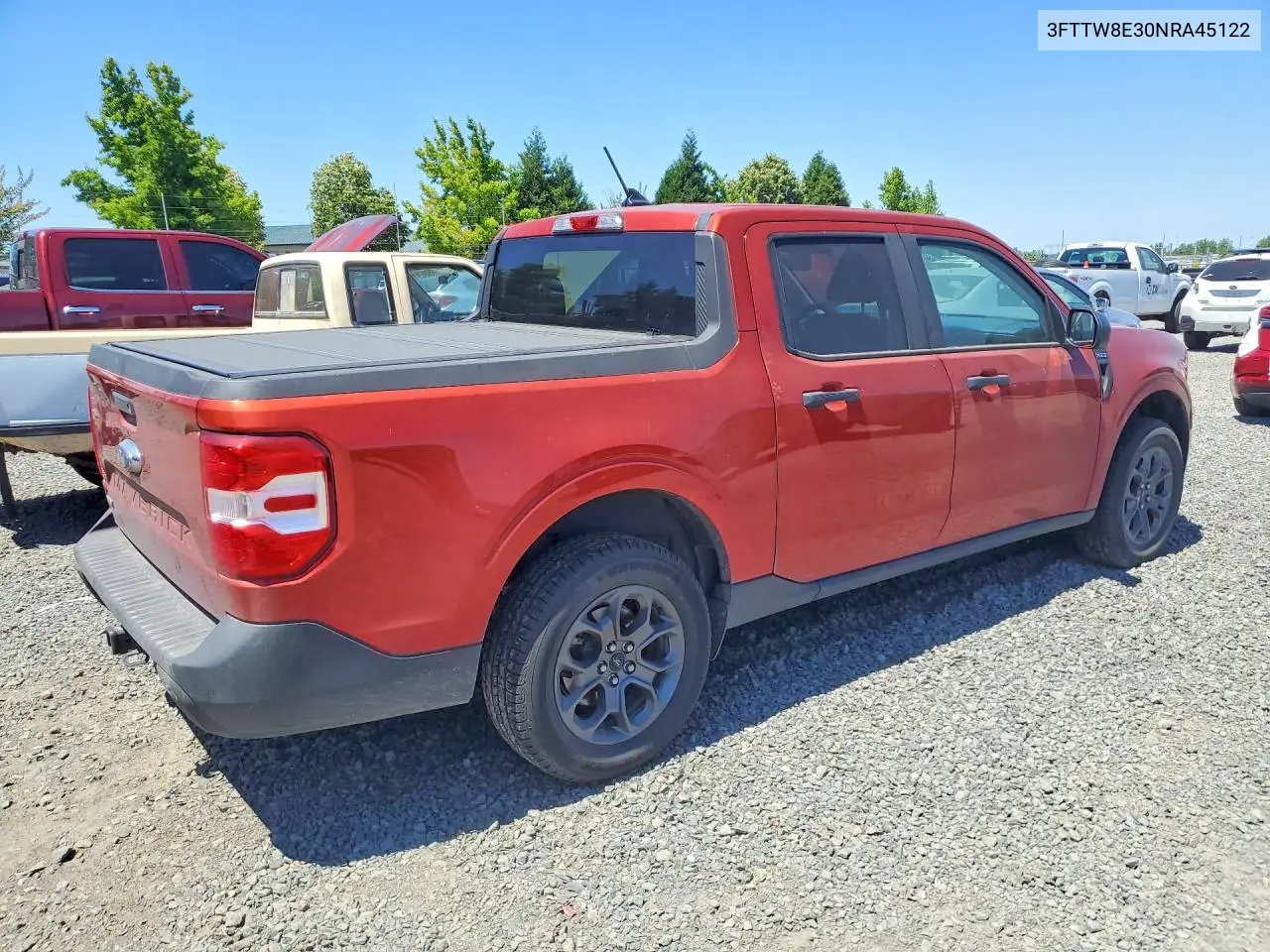 2022 Ford Maverick Xl VIN: 3FTTW8E30NRA45122 Lot: 85461855