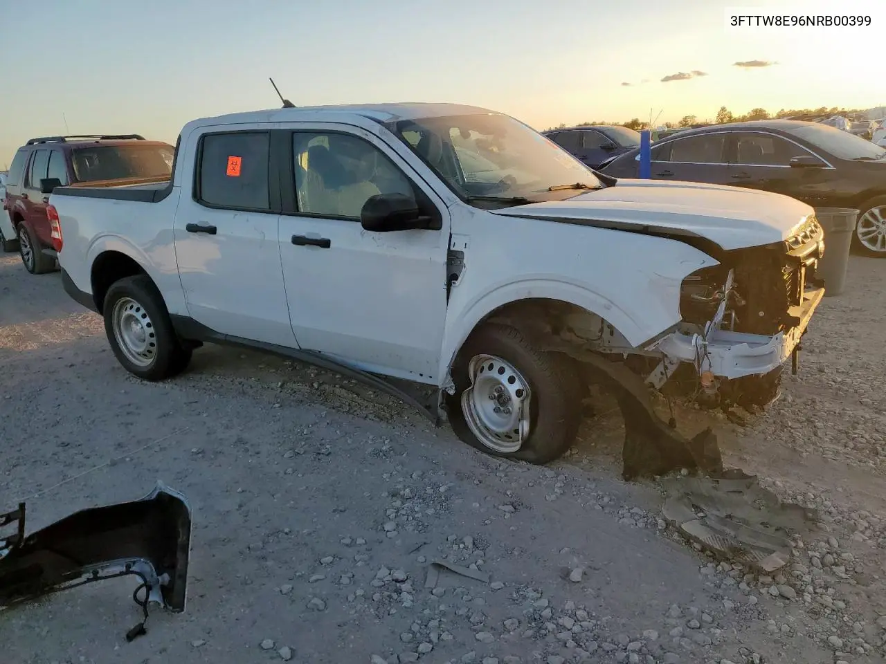 3FTTW8E96NRB00399 2022 Ford Maverick Xl 2.0L 4C Crew Cab