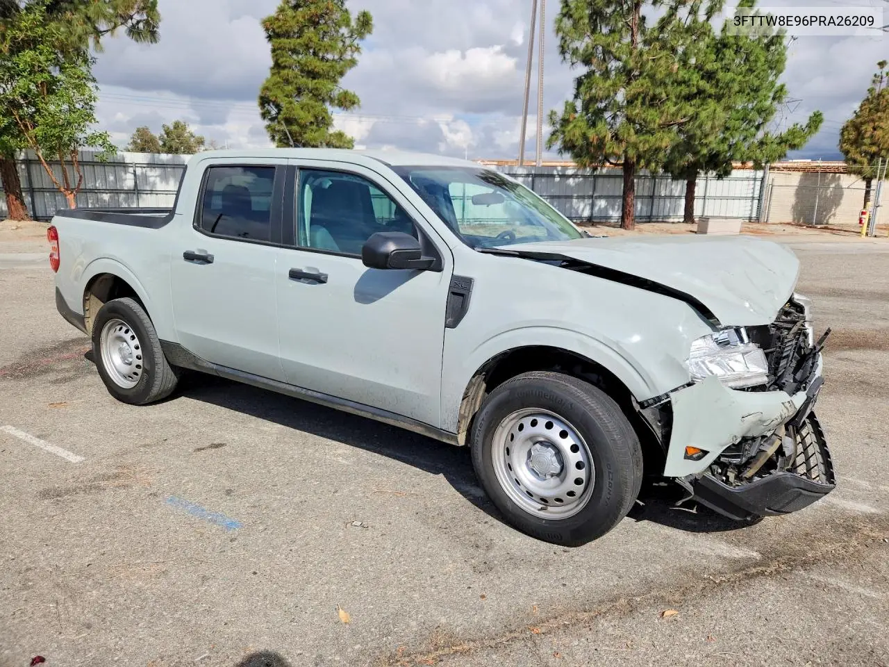 2023 Ford Maverick Xl VIN: 3FTTW8E96PRA26209 Lot: 55190896