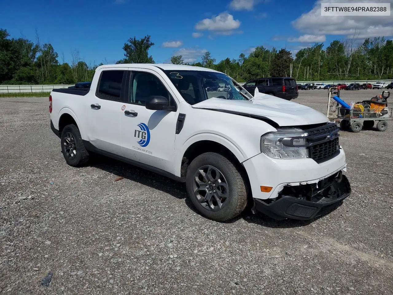 2023 Ford Maverick Xl VIN: 3FTTW8E94PRA82388 Lot: 57312046
