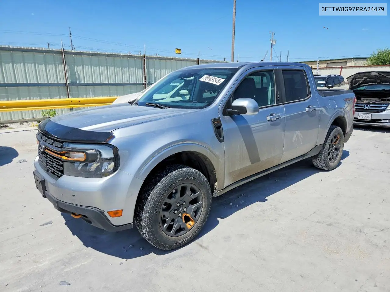 2023 Ford Maverick Xlt VIN: 3FTTW8G97PRA24479 Lot: 58209246