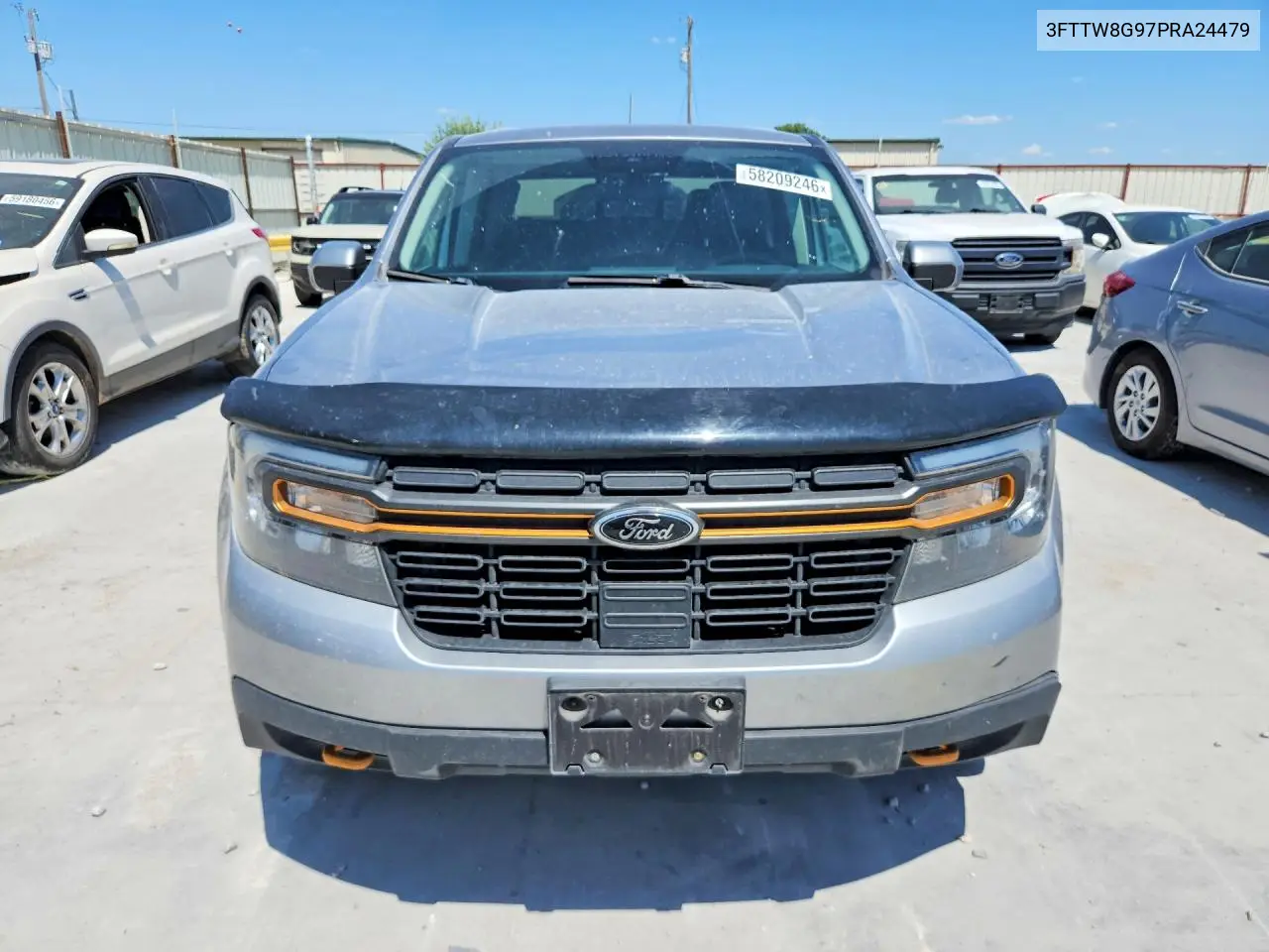 2023 Ford Maverick Xlt VIN: 3FTTW8G97PRA24479 Lot: 58209246