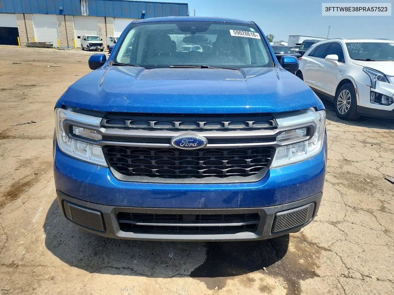 2023 Ford Maverick Xl VIN: 3FTTW8E38PRA57523 Lot: 59028616