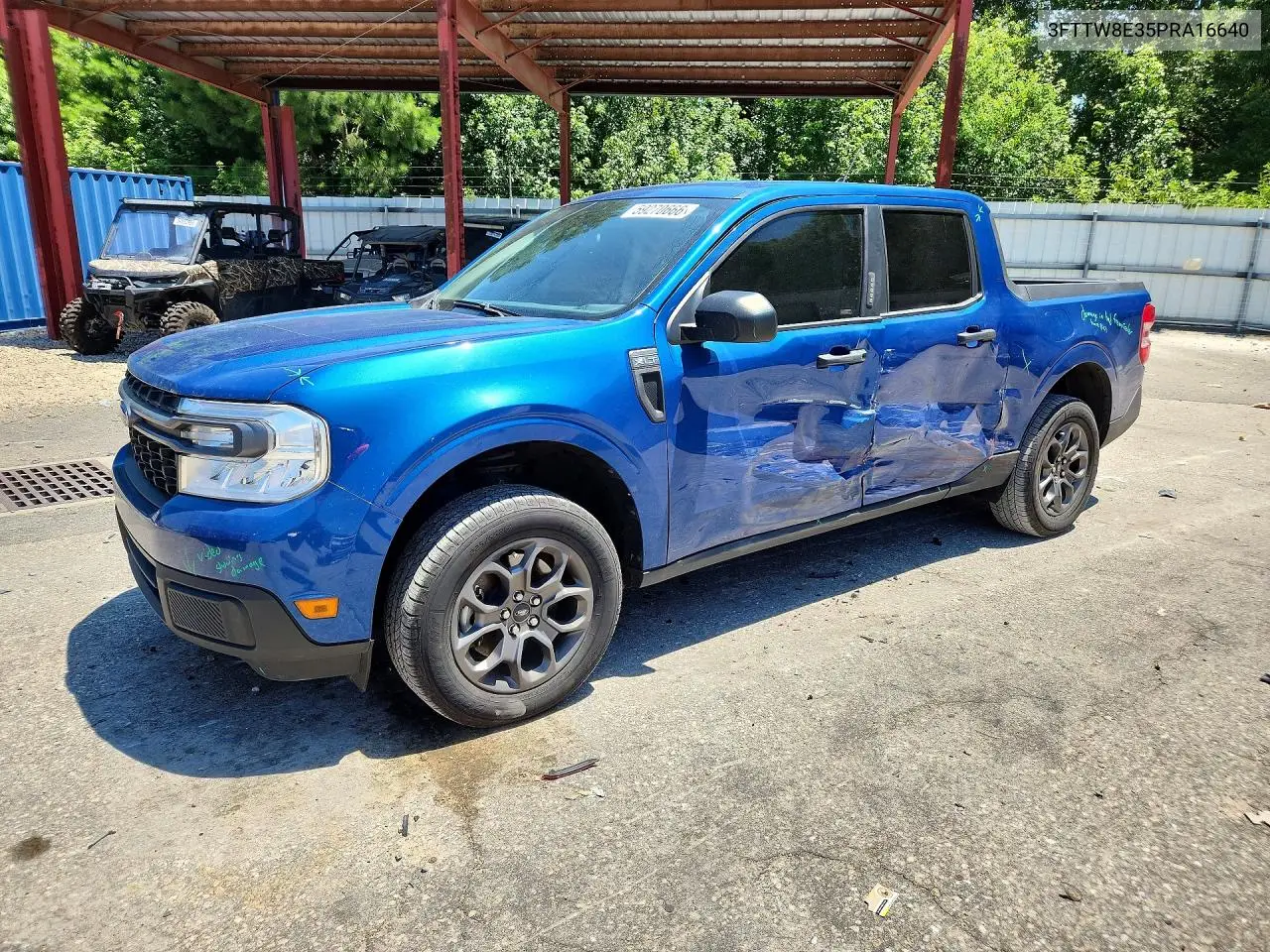 2023 Ford Maverick Xl VIN: 3FTTW8E35PRA16640 Lot: 59270666