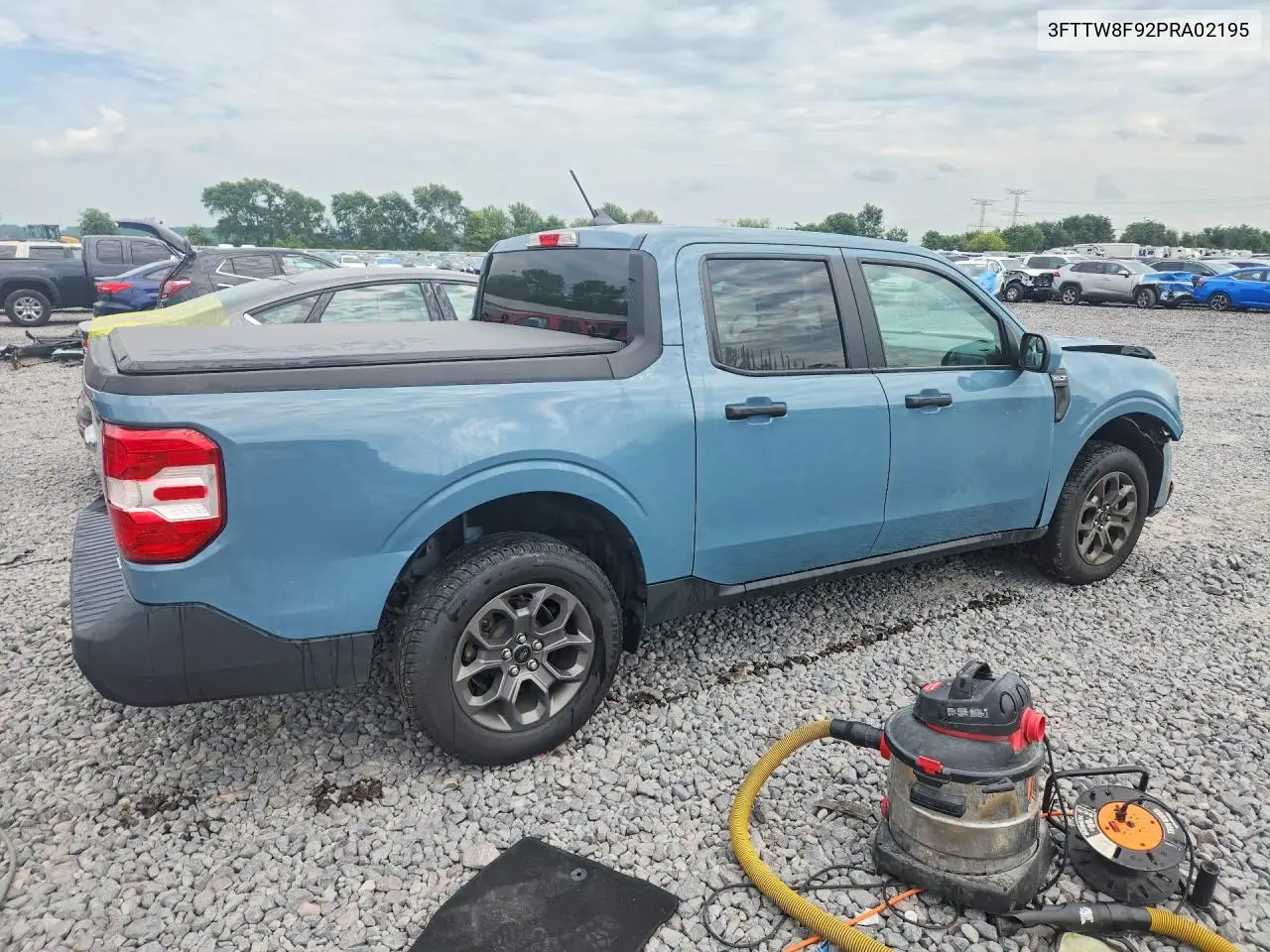 2023 Ford Maverick Xl VIN: 3FTTW8F92PRA02195 Lot: 60197256