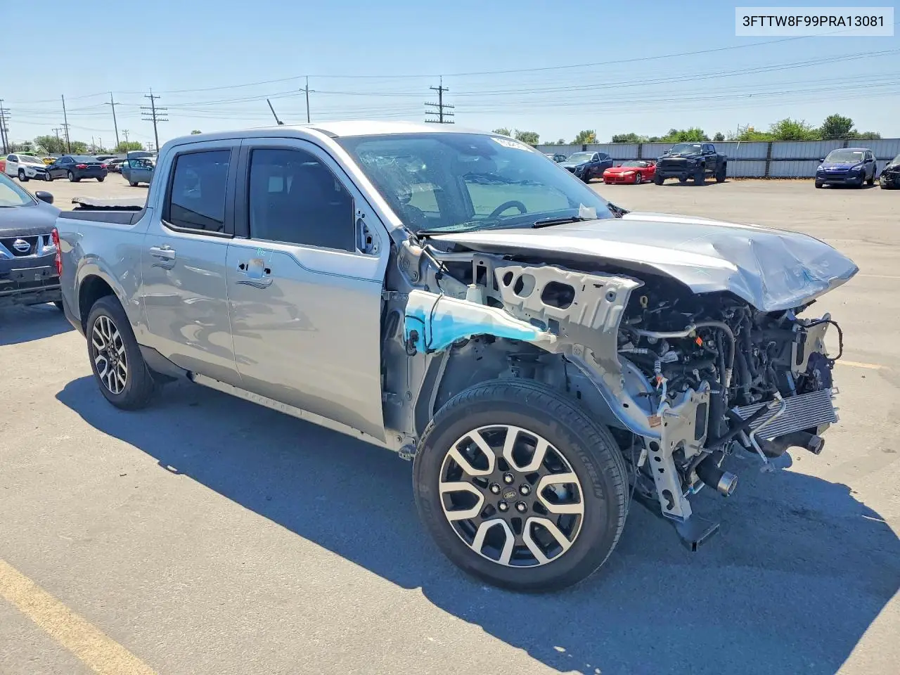 2023 Ford Maverick Xl VIN: 3FTTW8F99PRA13081 Lot: 60248176