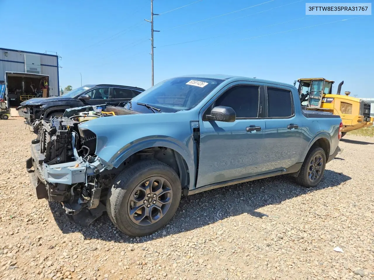 2023 Ford Maverick Xl VIN: 3FTTW8E35PRA31767 Lot: 60581426
