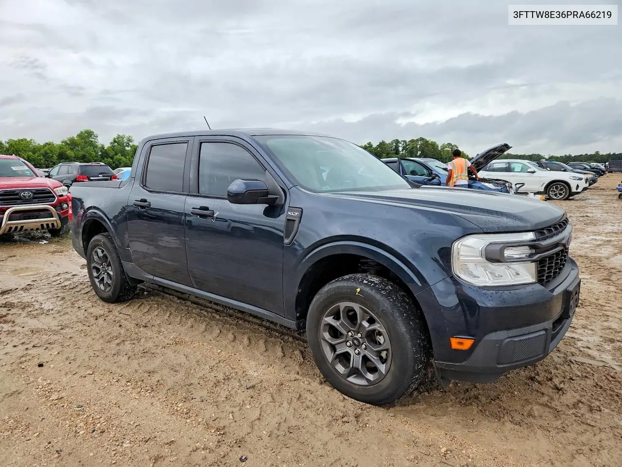 2023 Ford Maverick Xl Supercre VIN: 3FTTW8E36PRA66219 Lot: 60811066