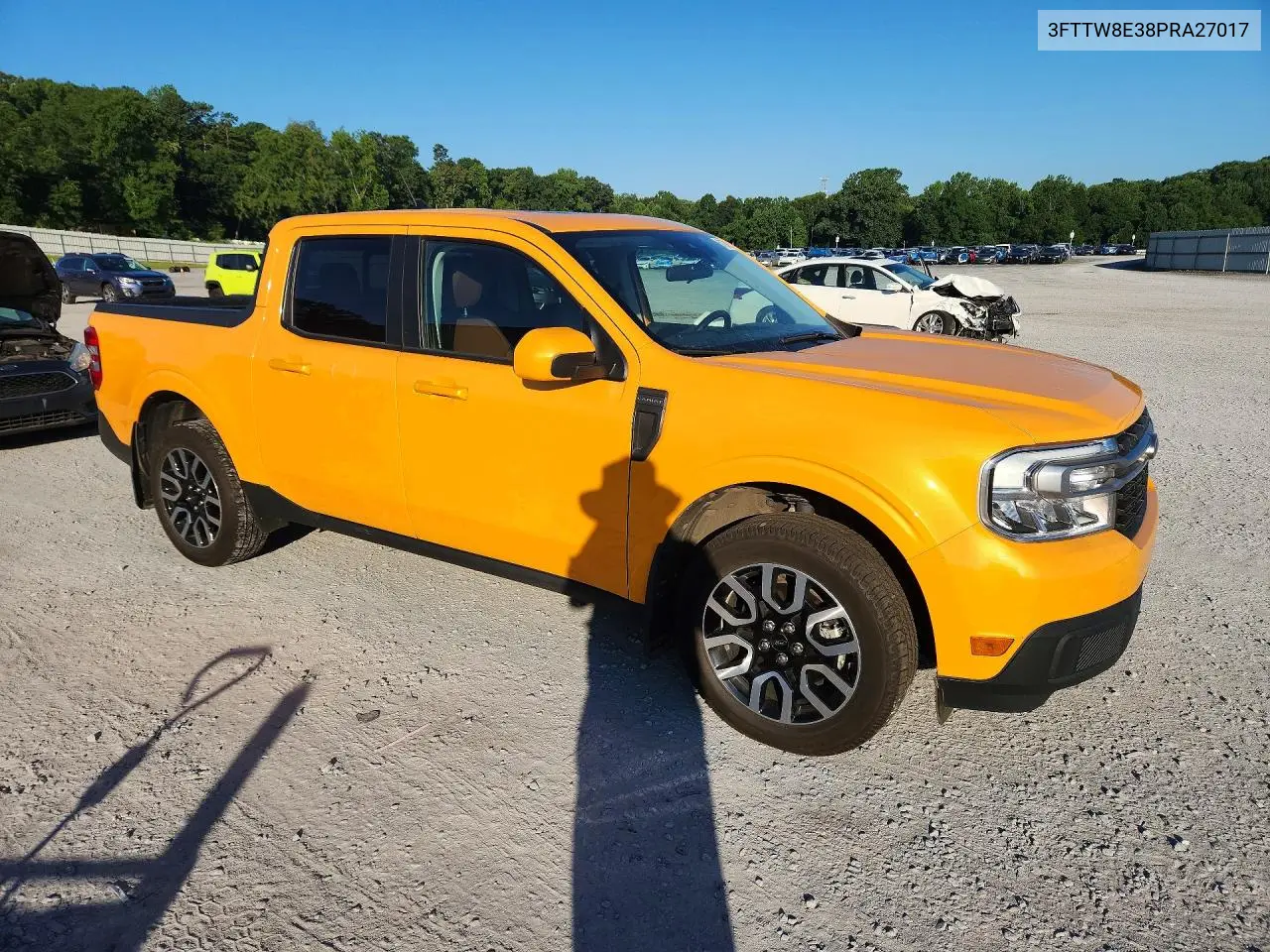 2023 Ford Maverick Xl VIN: 3FTTW8E38PRA27017 Lot: 61109196