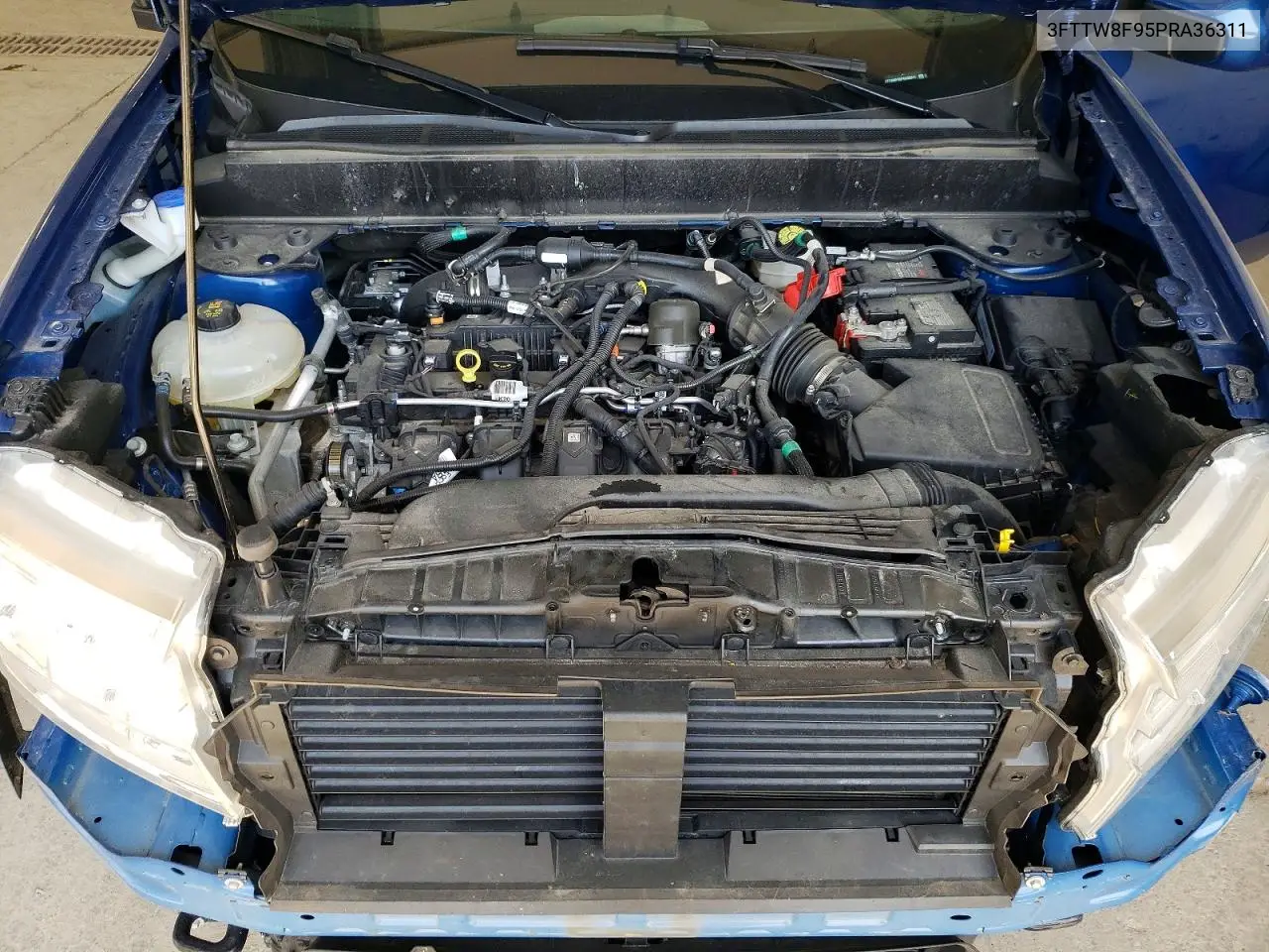 2023 Ford Maverick Xl VIN: 3FTTW8F95PRA36311 Lot: 61489326