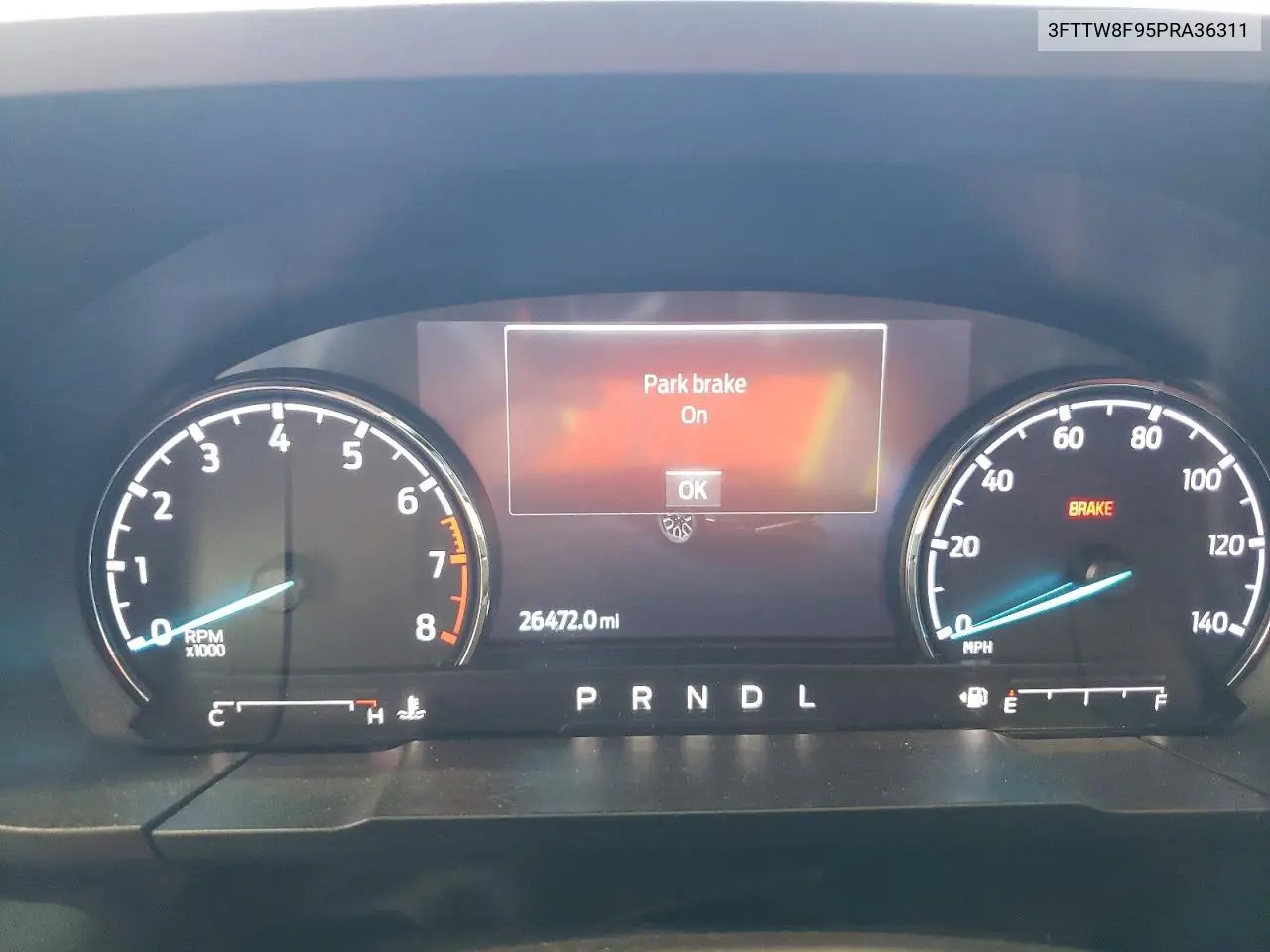 2023 Ford Maverick Xl VIN: 3FTTW8F95PRA36311 Lot: 61489326
