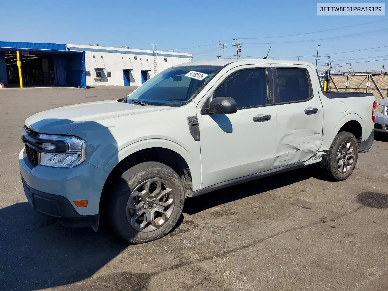 2023 Ford Maverick Xl VIN: 3FTTW8E31PRA19129 Lot: 61680726