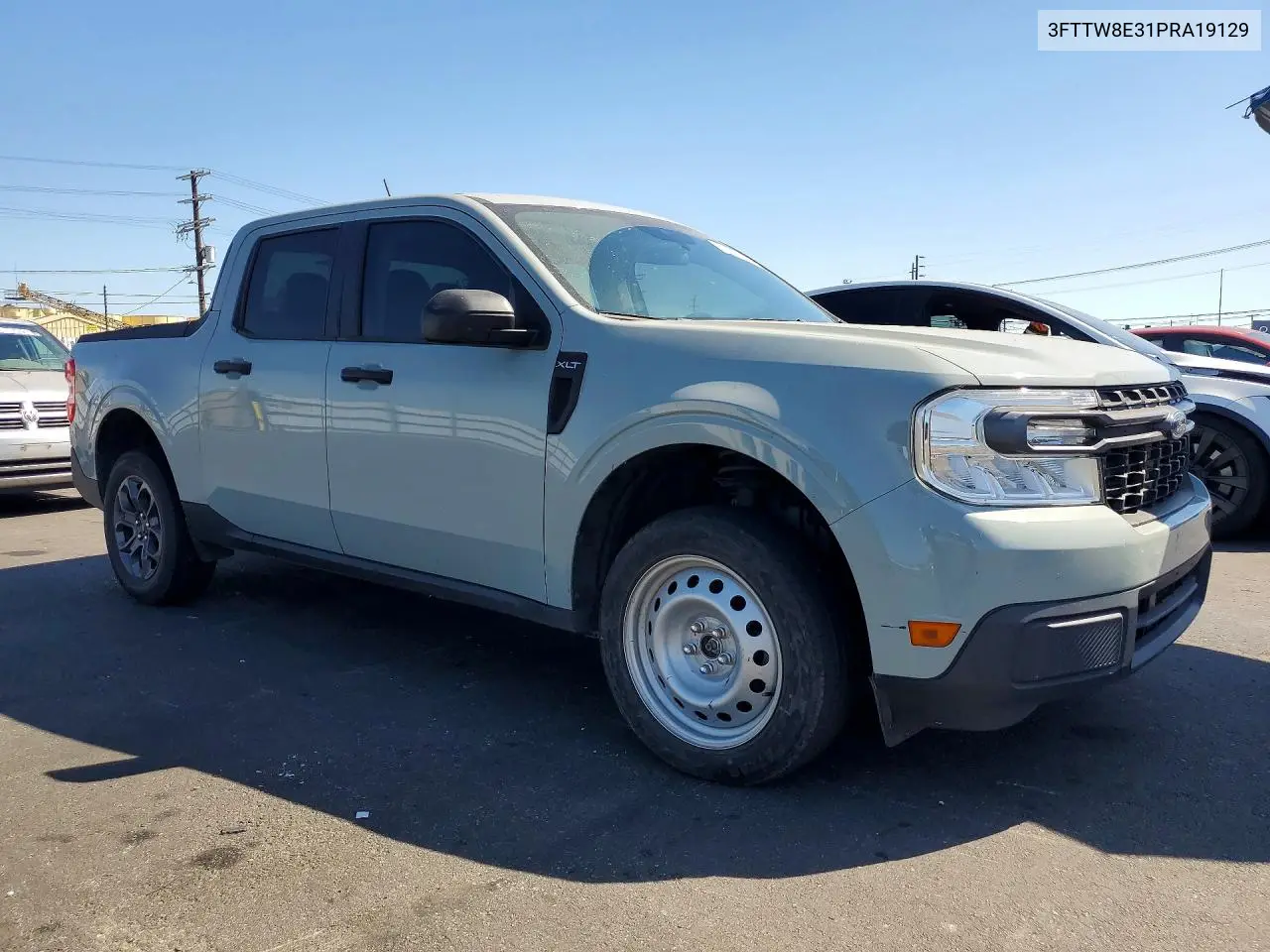 2023 Ford Maverick Xl VIN: 3FTTW8E31PRA19129 Lot: 61680726