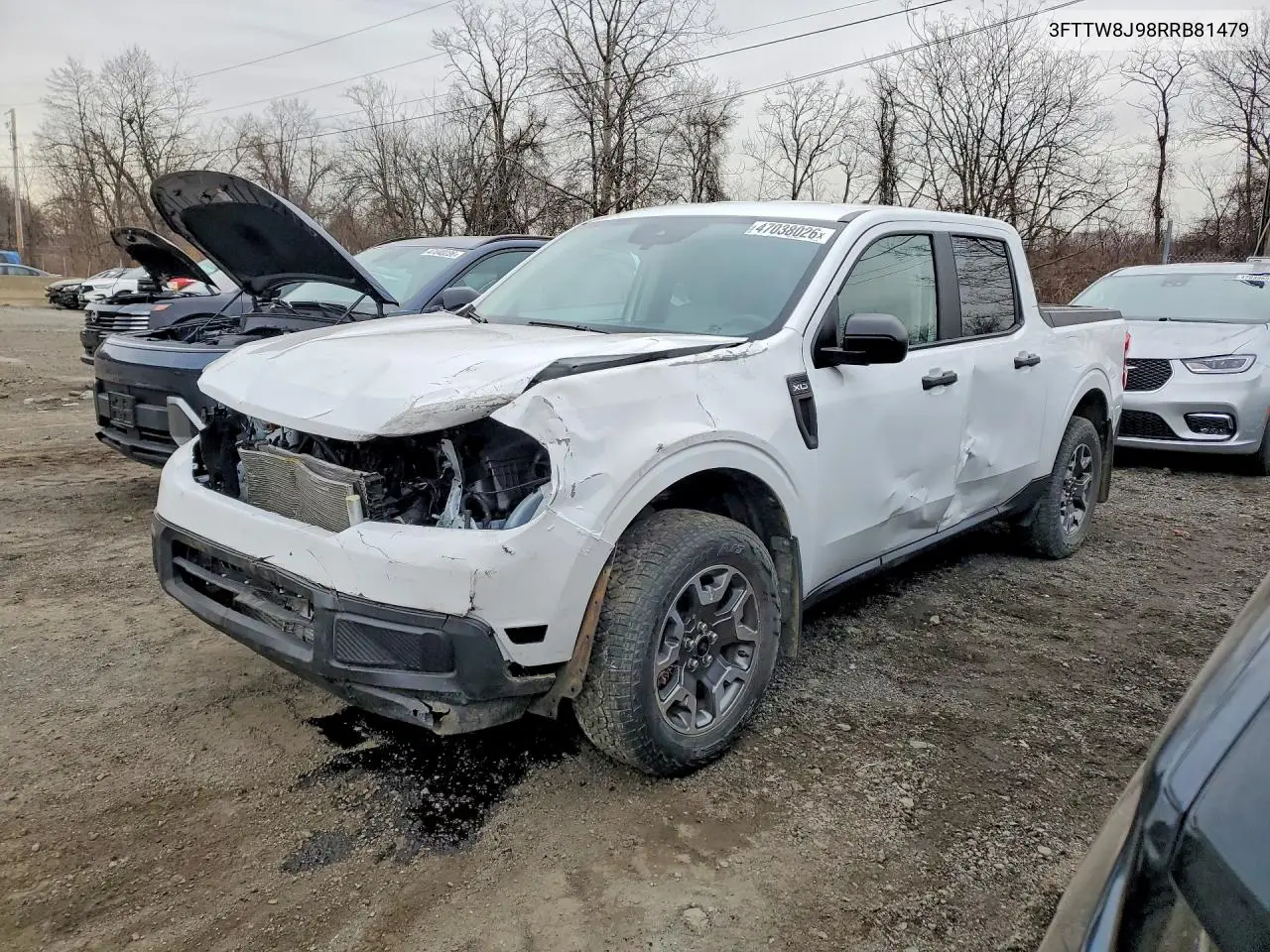 3FTTW8J98RRB81479 2024 Ford Maverick Awd Crew Cab 2.0L Xlt