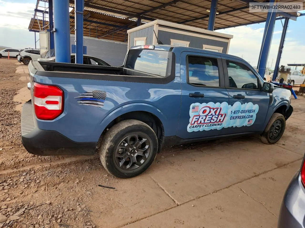 2024 Ford Maverick Xlt VIN: 3FTTW8H32RRA02483 Lot: 57082906