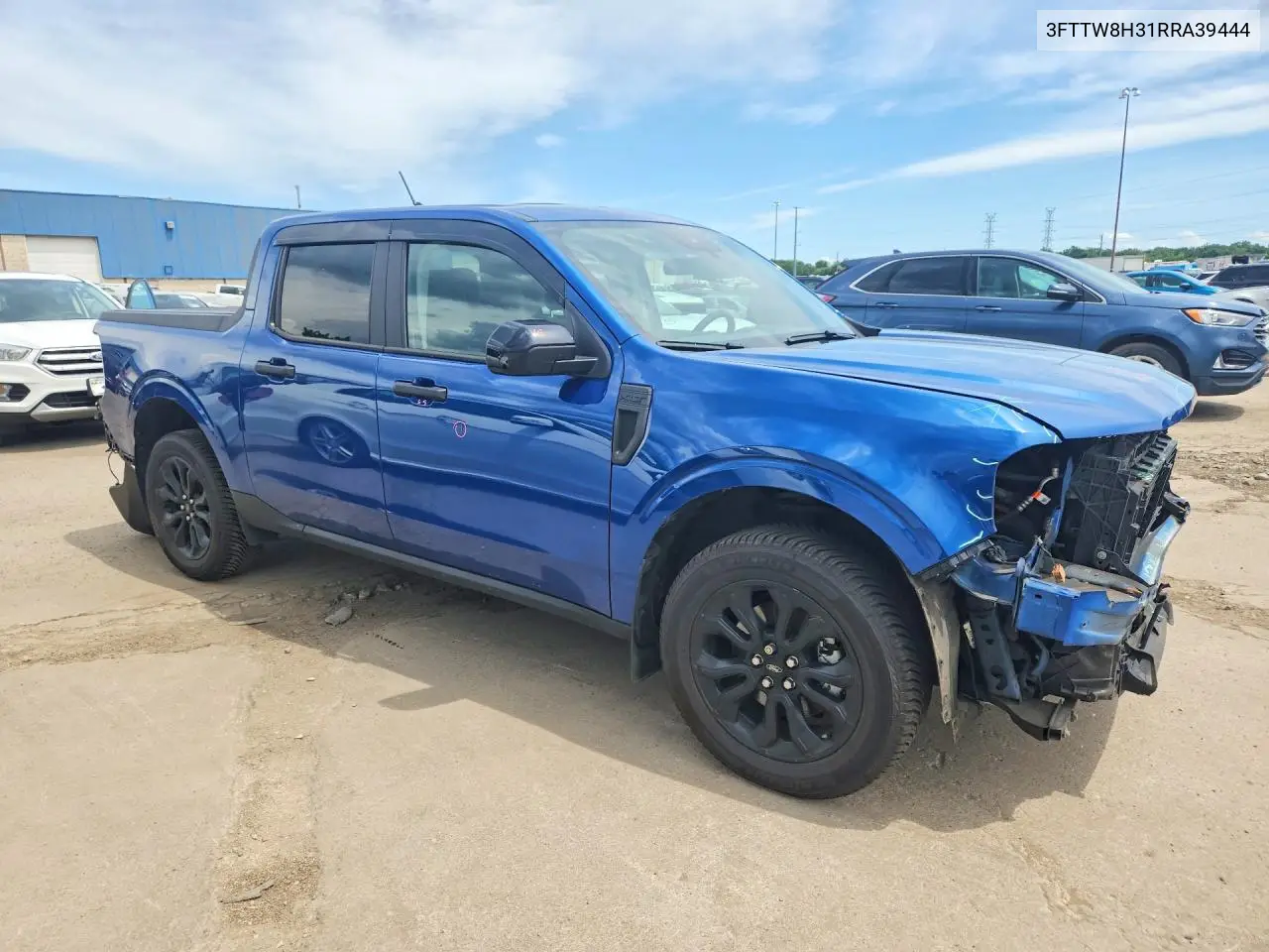 2024 Ford Maverick Xlt VIN: 3FTTW8H31RRA39444 Lot: 57469446