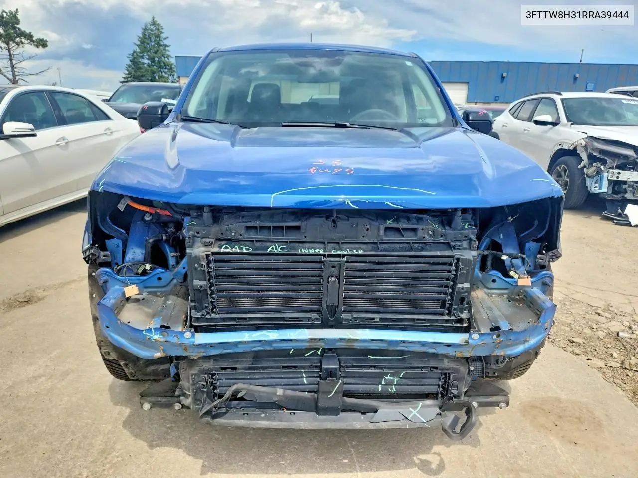 2024 Ford Maverick Xlt VIN: 3FTTW8H31RRA39444 Lot: 57469446