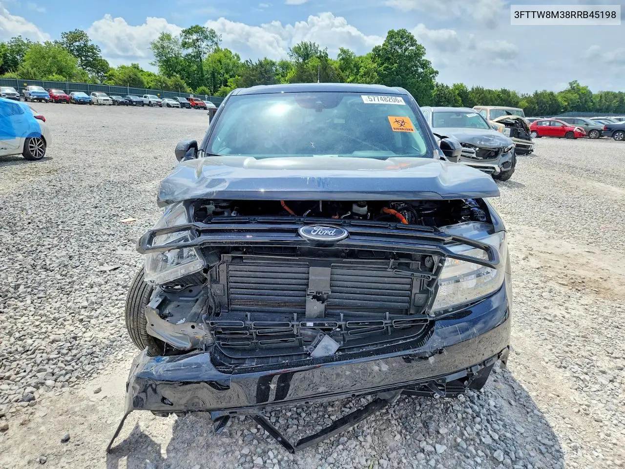 2024 Ford Maverick Lariat VIN: 3FTTW8M38RRB45198 Lot: 57748206