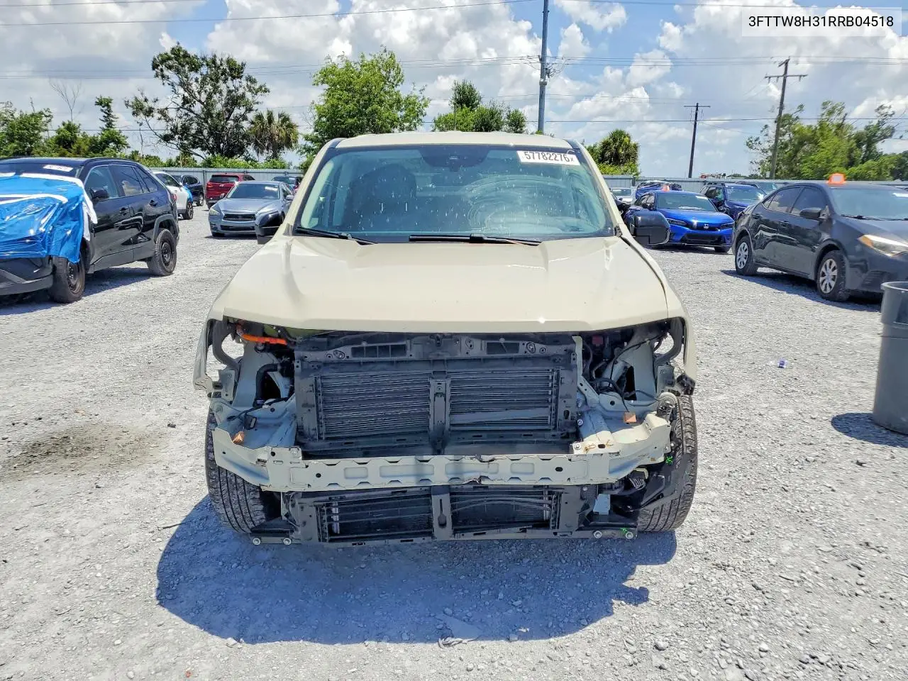 2024 Ford Maverick Xlt VIN: 3FTTW8H31RRB04518 Lot: 57782276