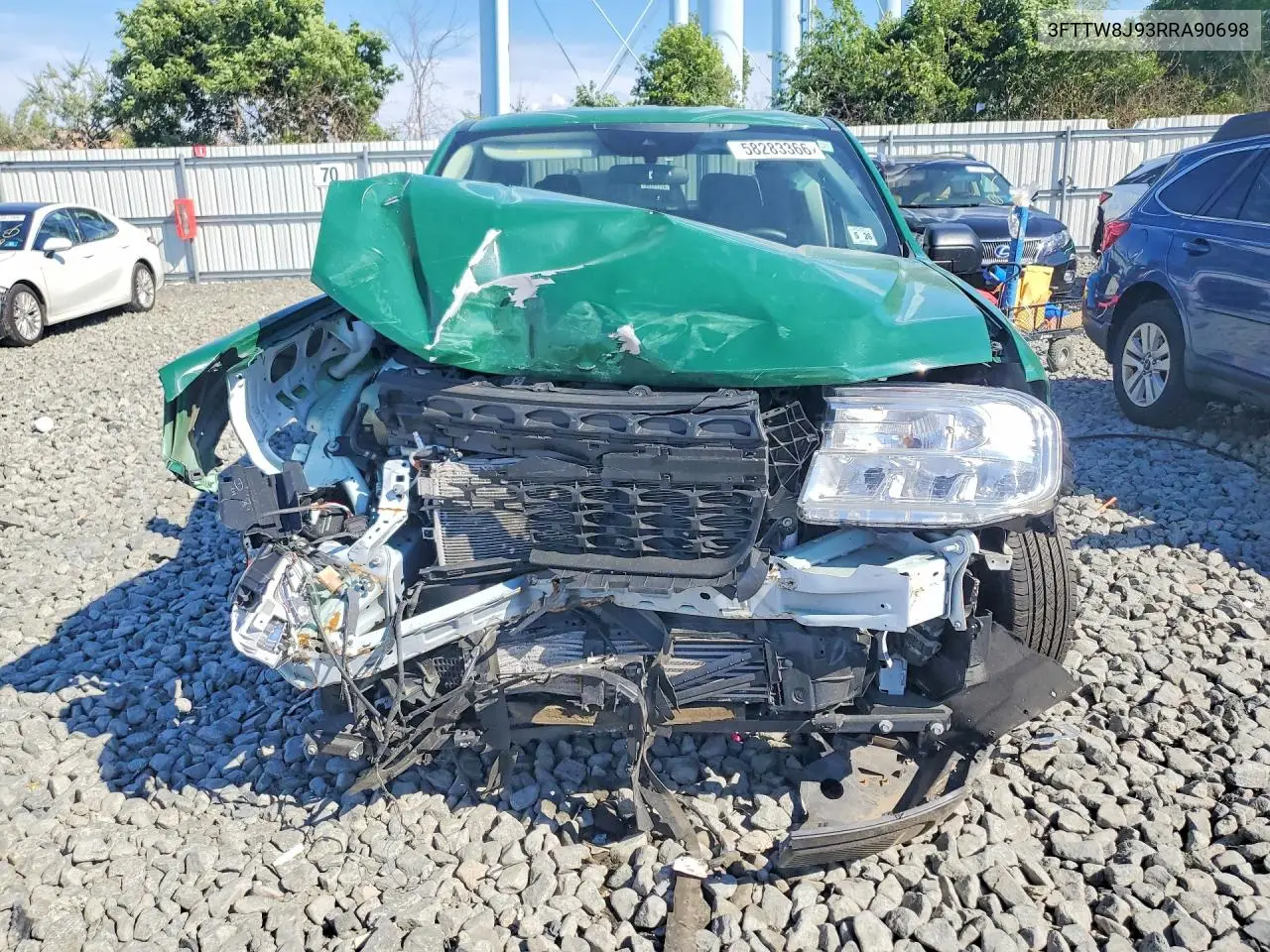 2024 Ford Maverick Xlt VIN: 3FTTW8J93RRA90698 Lot: 58283366