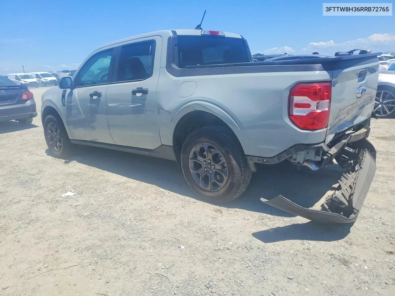 2024 Ford Maverick Xlt VIN: 3FTTW8H36RRB72765 Lot: 58590066