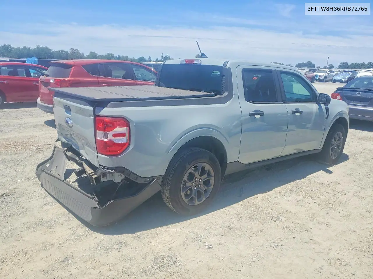 2024 Ford Maverick Xlt VIN: 3FTTW8H36RRB72765 Lot: 58590066