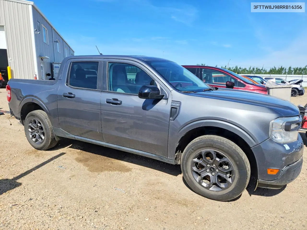 2024 Ford Maverick Xlt VIN: 3FTTW8J98RRB16356 Lot: 59128226