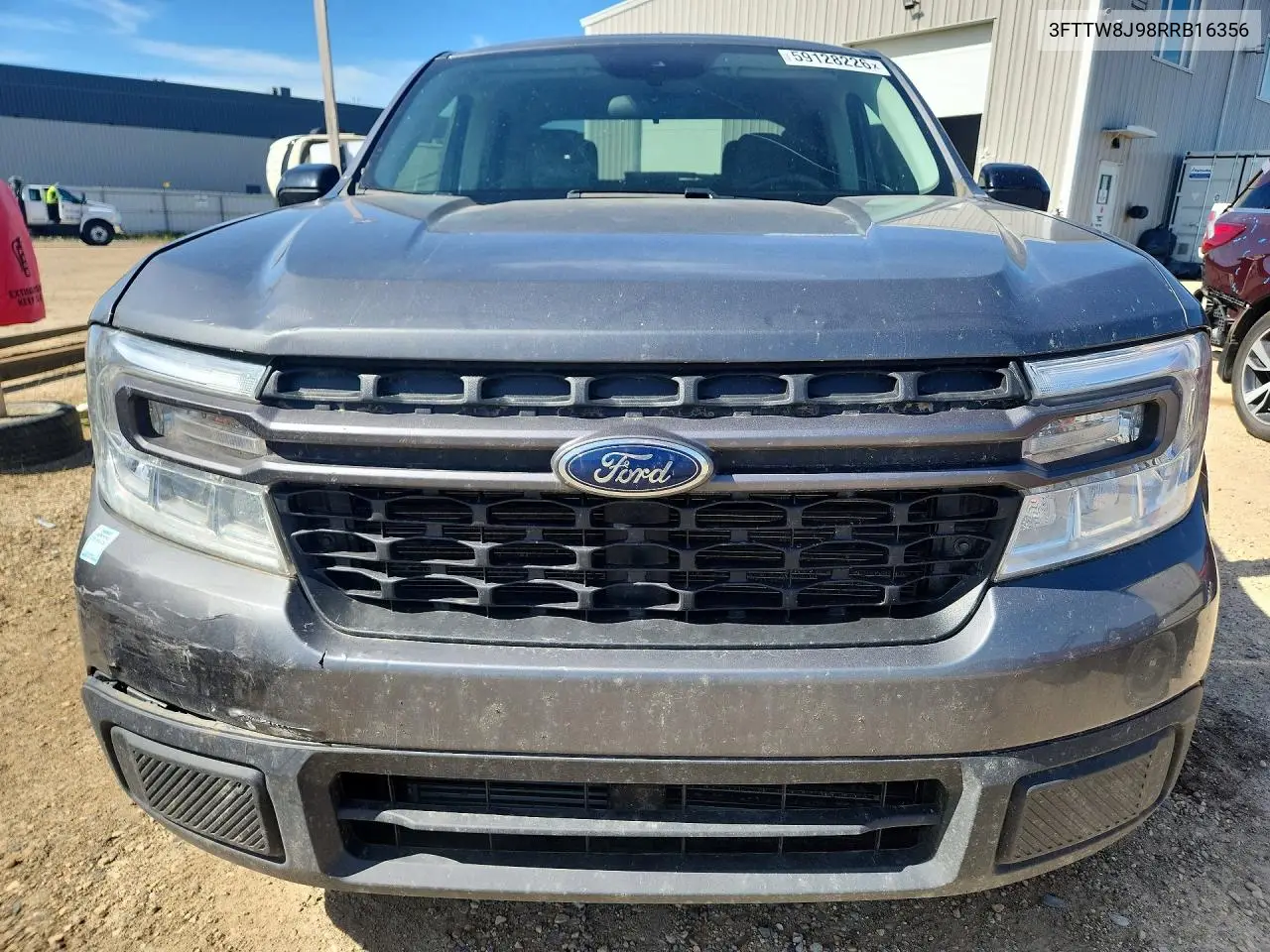2024 Ford Maverick Xlt VIN: 3FTTW8J98RRB16356 Lot: 59128226