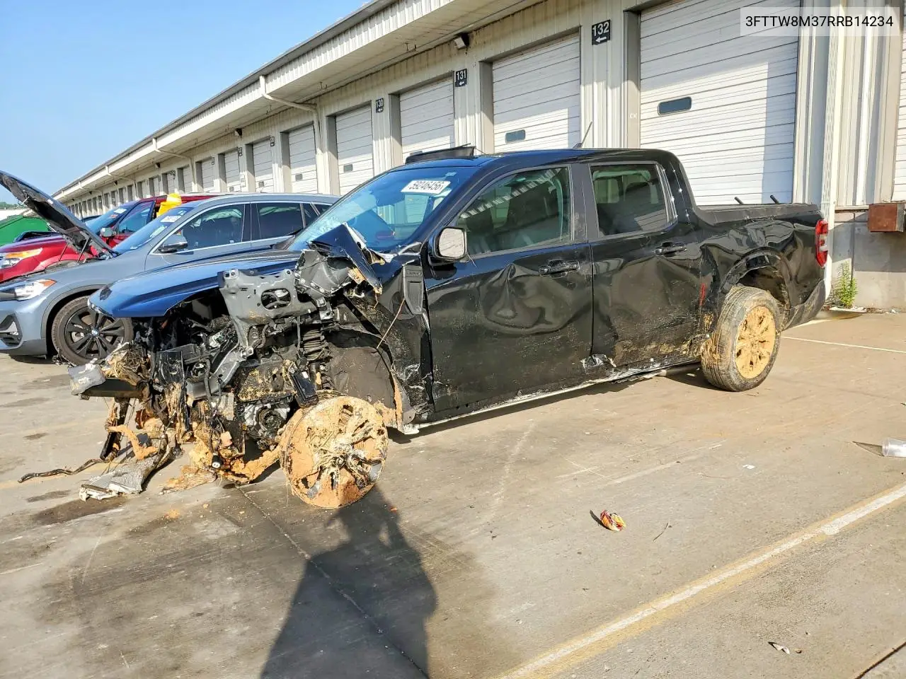 2024 Ford Maverick Lariat VIN: 3FTTW8M37RRB14234 Lot: 59246456