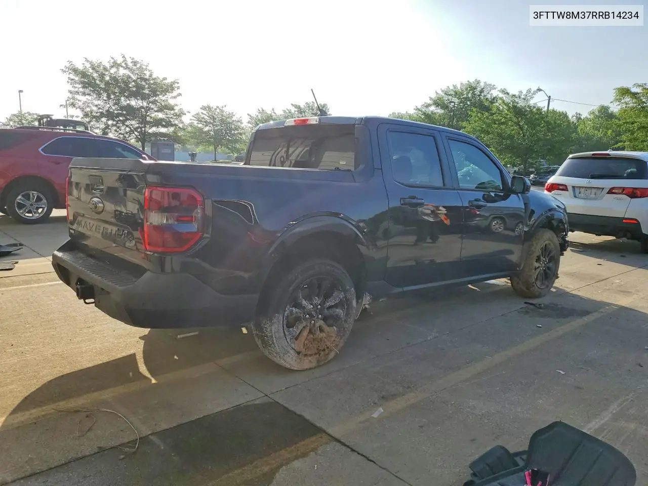 2024 Ford Maverick Lariat VIN: 3FTTW8M37RRB14234 Lot: 59246456
