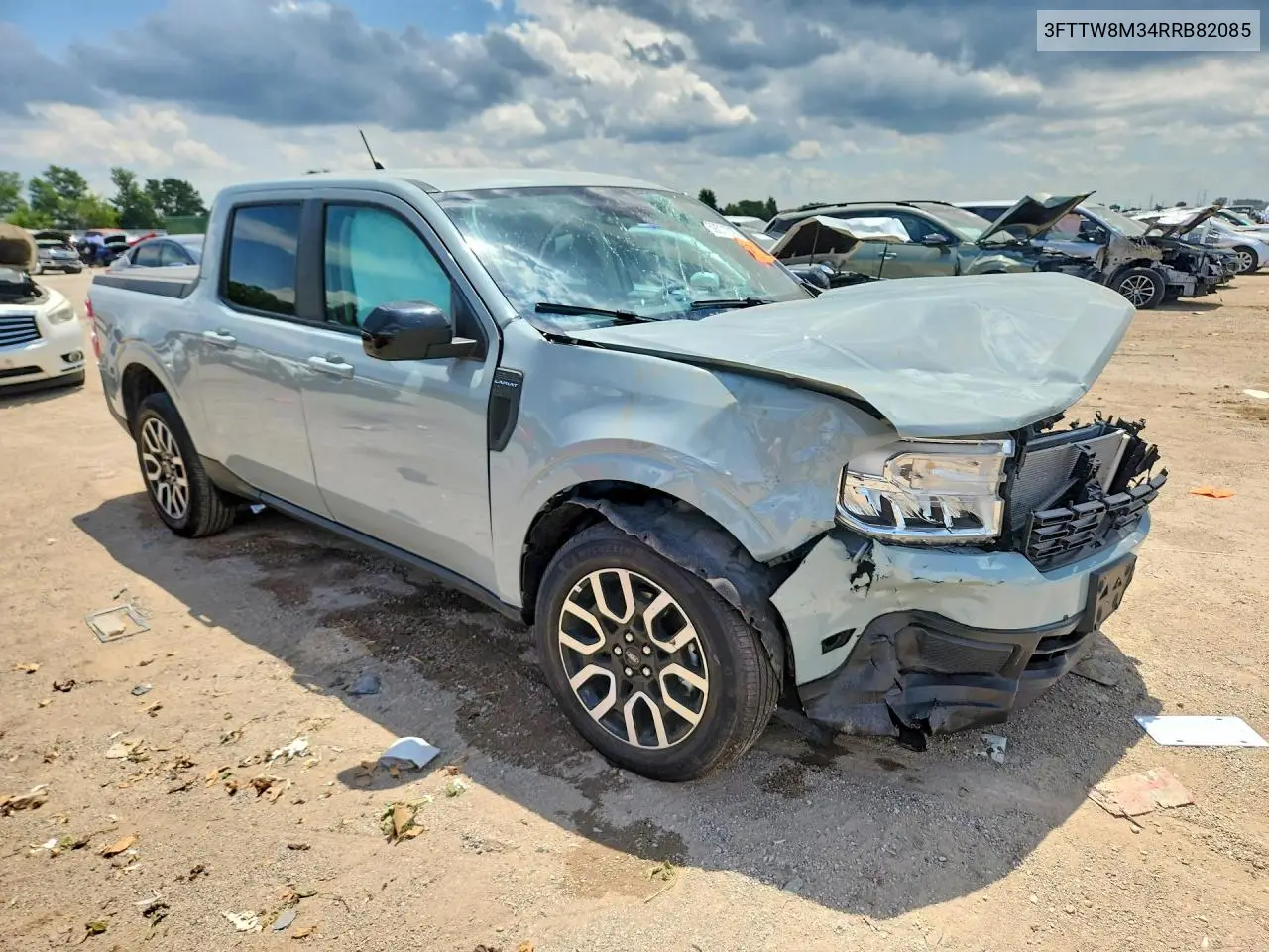 2024 Ford Maverick Lariat VIN: 3FTTW8M34RRB82085 Lot: 59311316