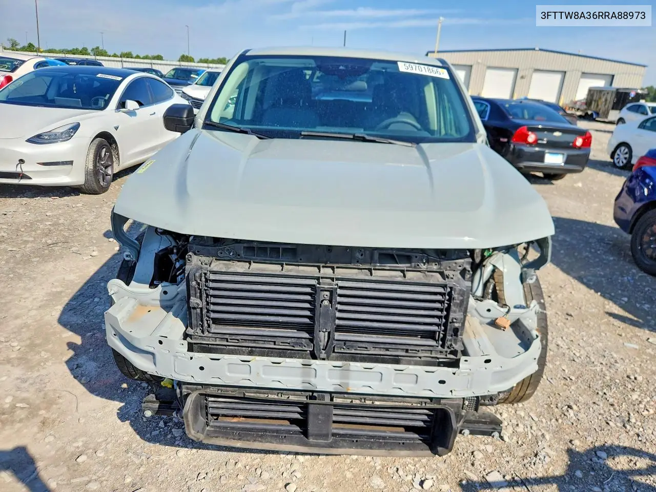 2024 Ford Maverick Xl VIN: 3FTTW8A36RRA88973 Lot: 59701866