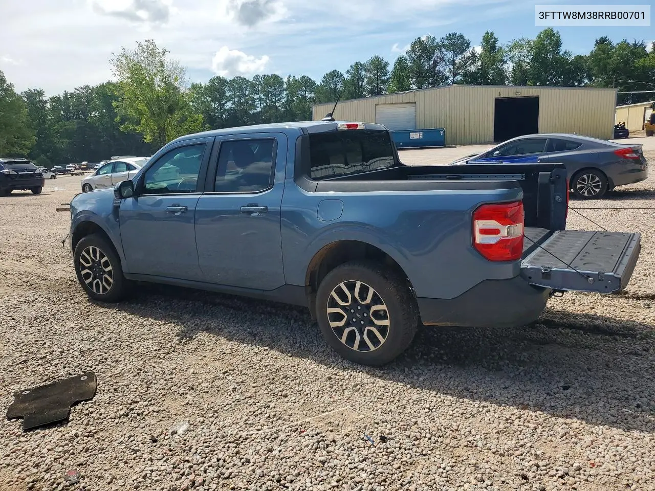 2024 Ford Maverick Lariat VIN: 3FTTW8M38RRB00701 Lot: 59868916