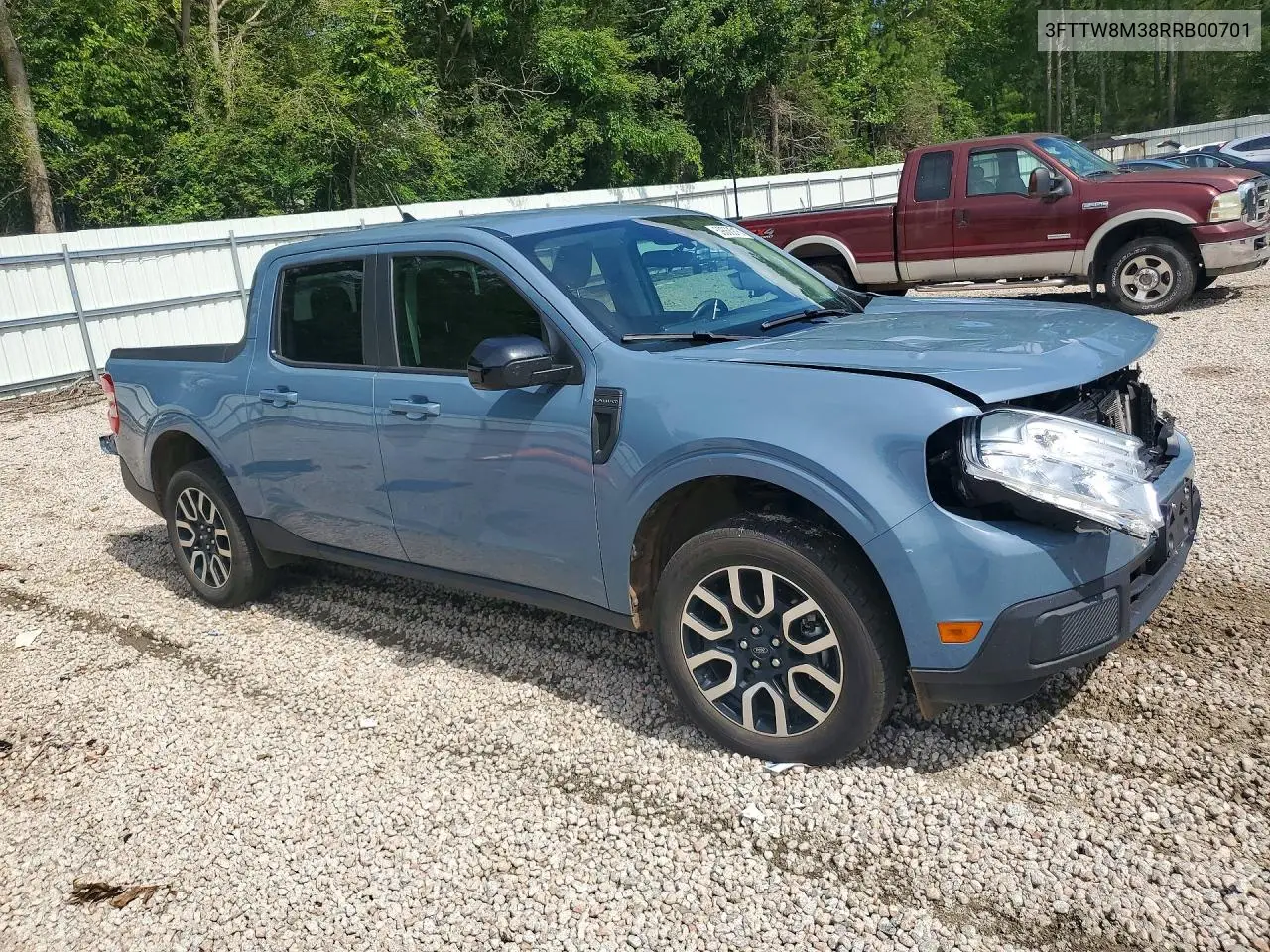 2024 Ford Maverick Lariat VIN: 3FTTW8M38RRB00701 Lot: 59868916