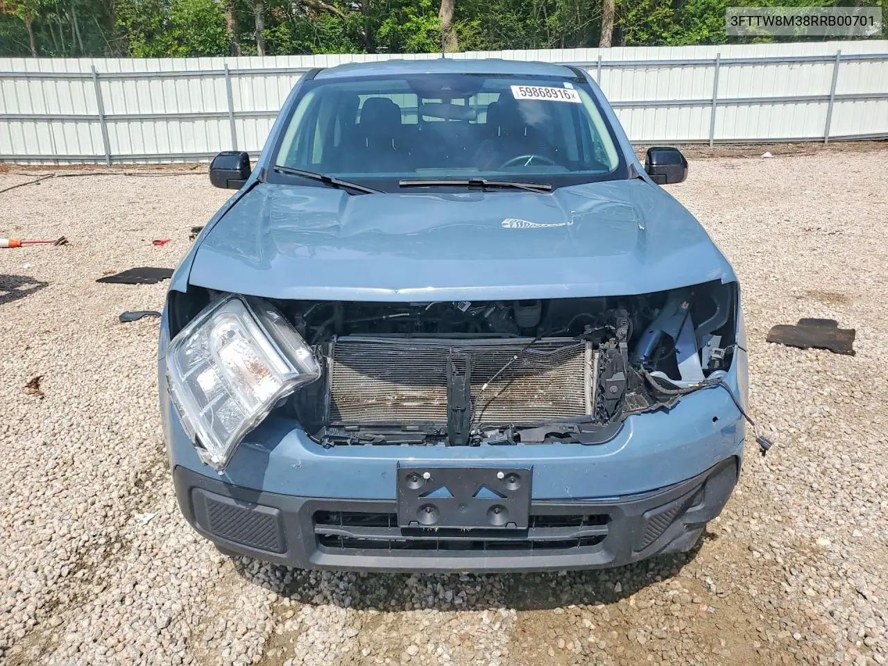 2024 Ford Maverick Lariat VIN: 3FTTW8M38RRB00701 Lot: 59868916