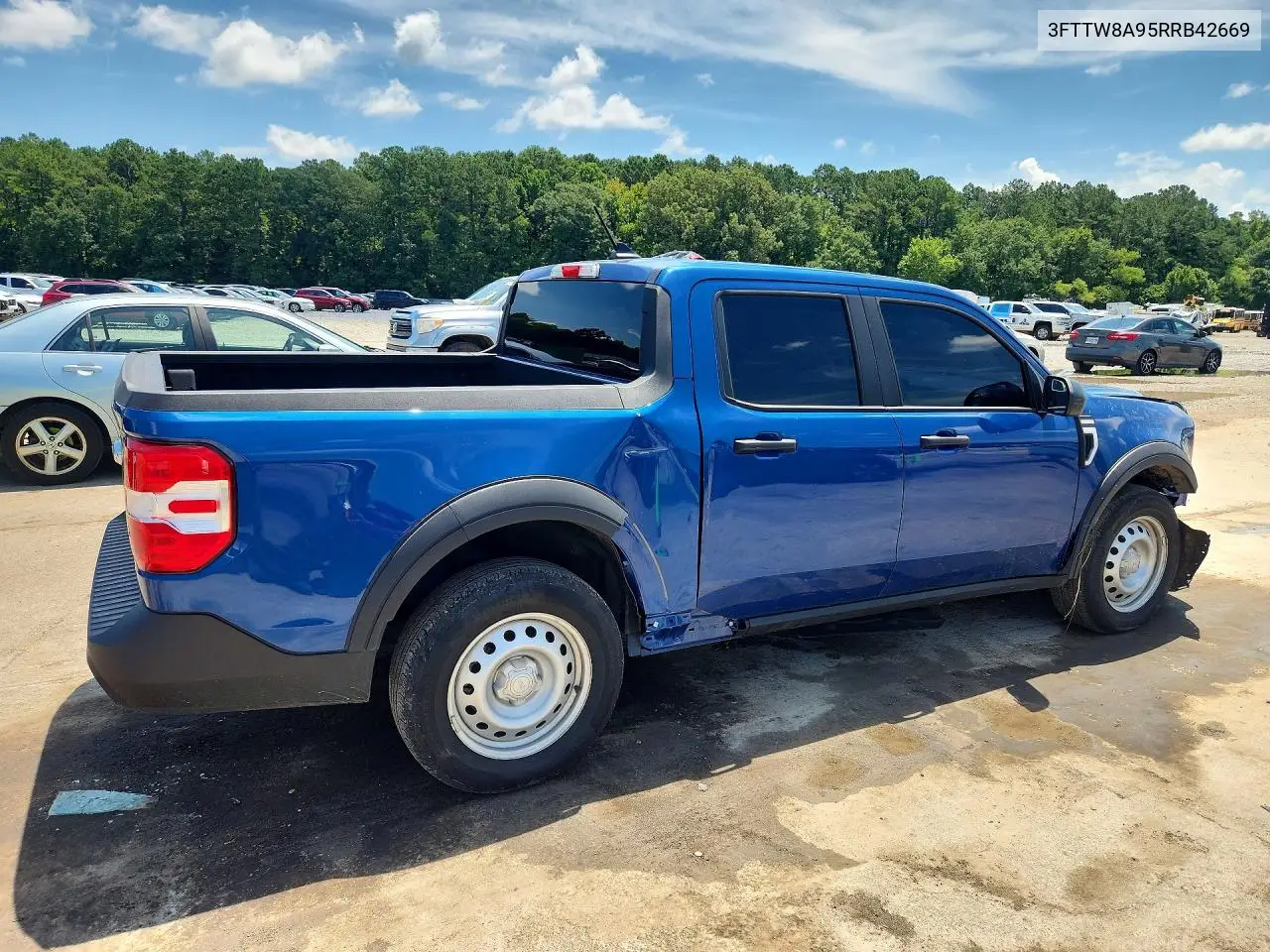 2024 Ford Maverick Xl VIN: 3FTTW8A95RRB42669 Lot: 59884176