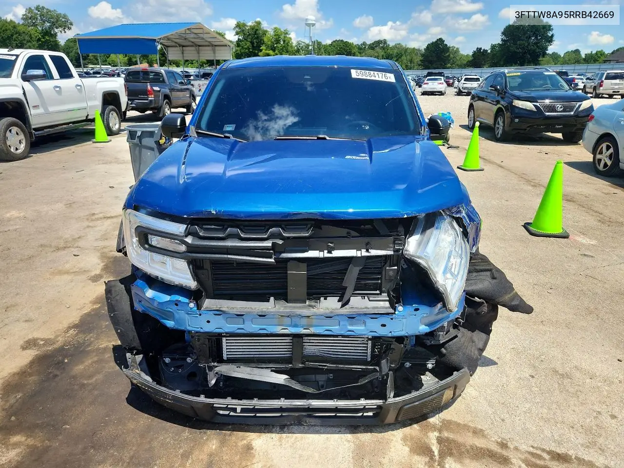 2024 Ford Maverick Xl VIN: 3FTTW8A95RRB42669 Lot: 59884176